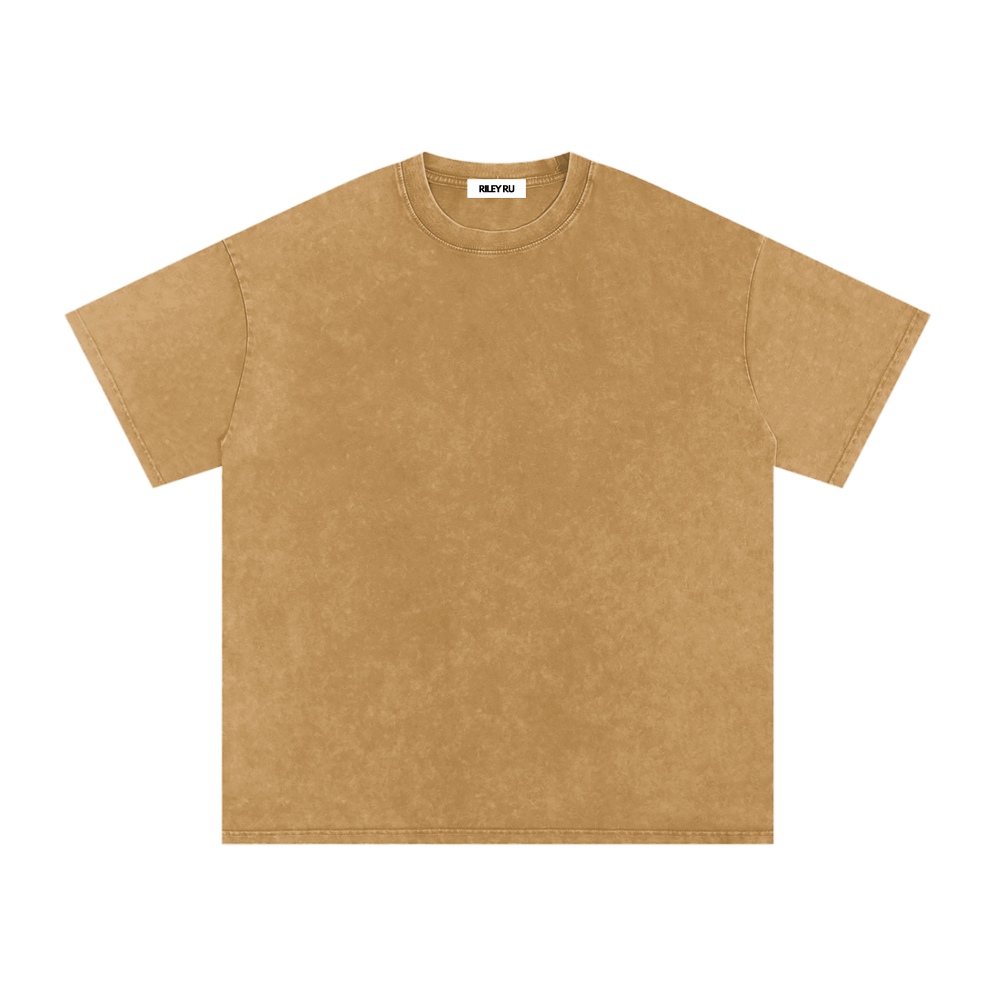 Unisex Snow Washed Oversized Cotton T-Shirt
