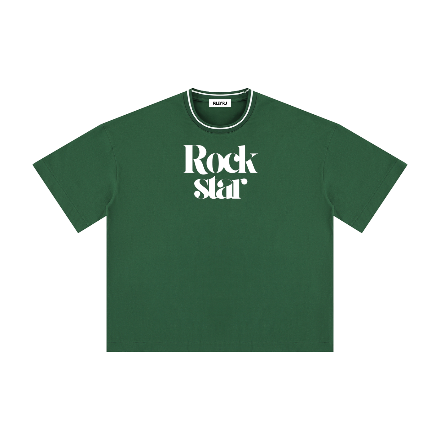 ROCK STAR Unisex Boxy Ribbed T-Shirt
