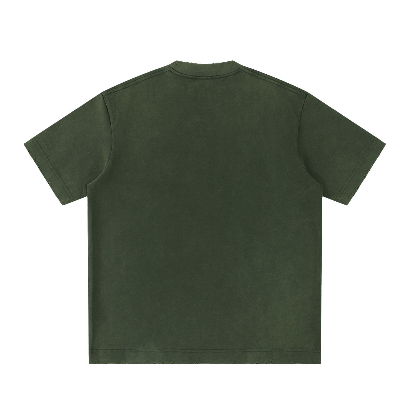 STAY WEIRD Unisex Heavyweight Vintage Washed Frayed T-Shirt