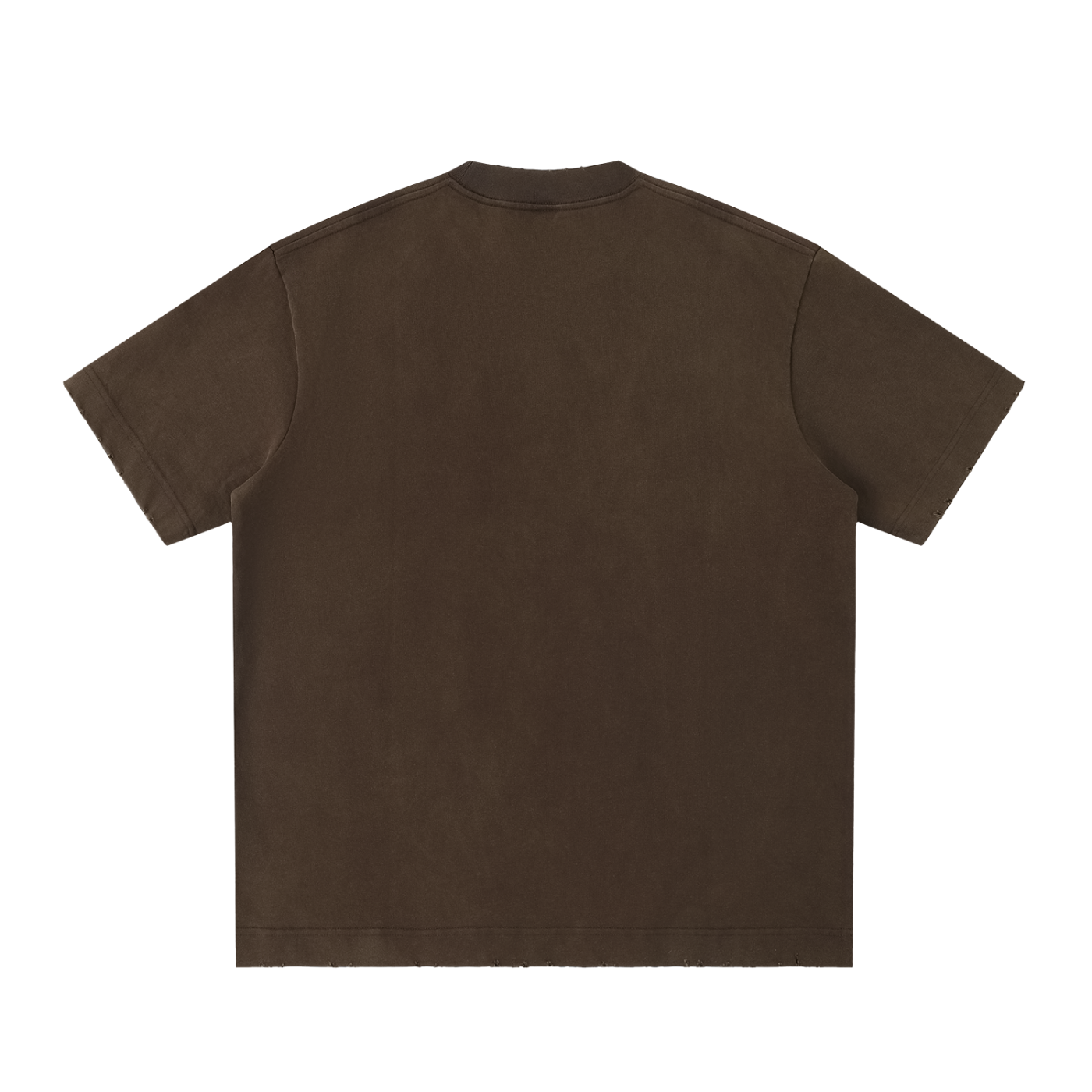 STAY WEIRD Unisex Heavyweight Vintage Washed Frayed T-Shirt