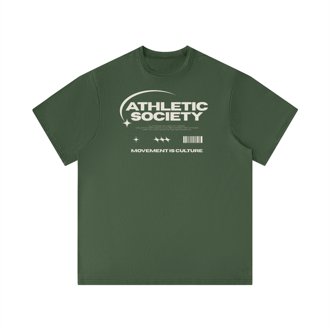 ATHLETIC SOCIETY Men's Performance Regular Fit T-Shirt