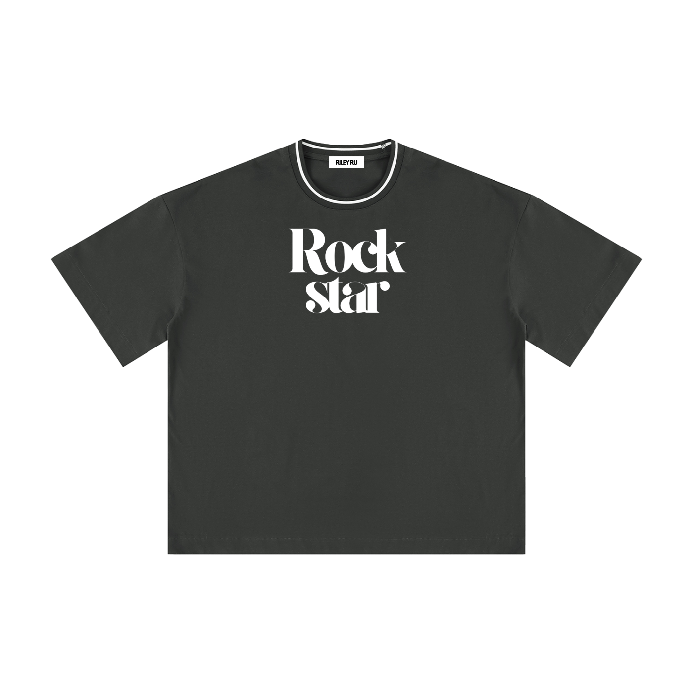 ROCK STAR Unisex Boxy Ribbed T-Shirt