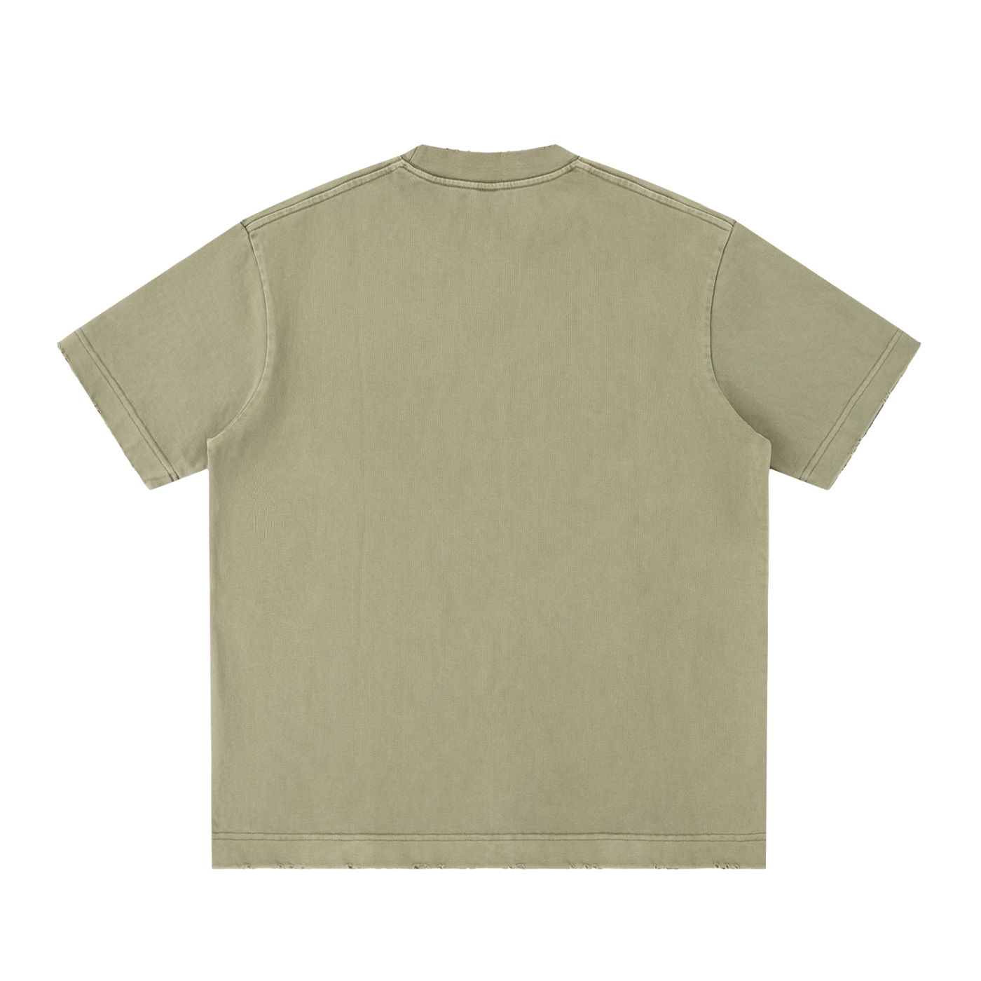 STAY WEIRD Unisex Heavyweight Vintage Washed Frayed T-Shirt