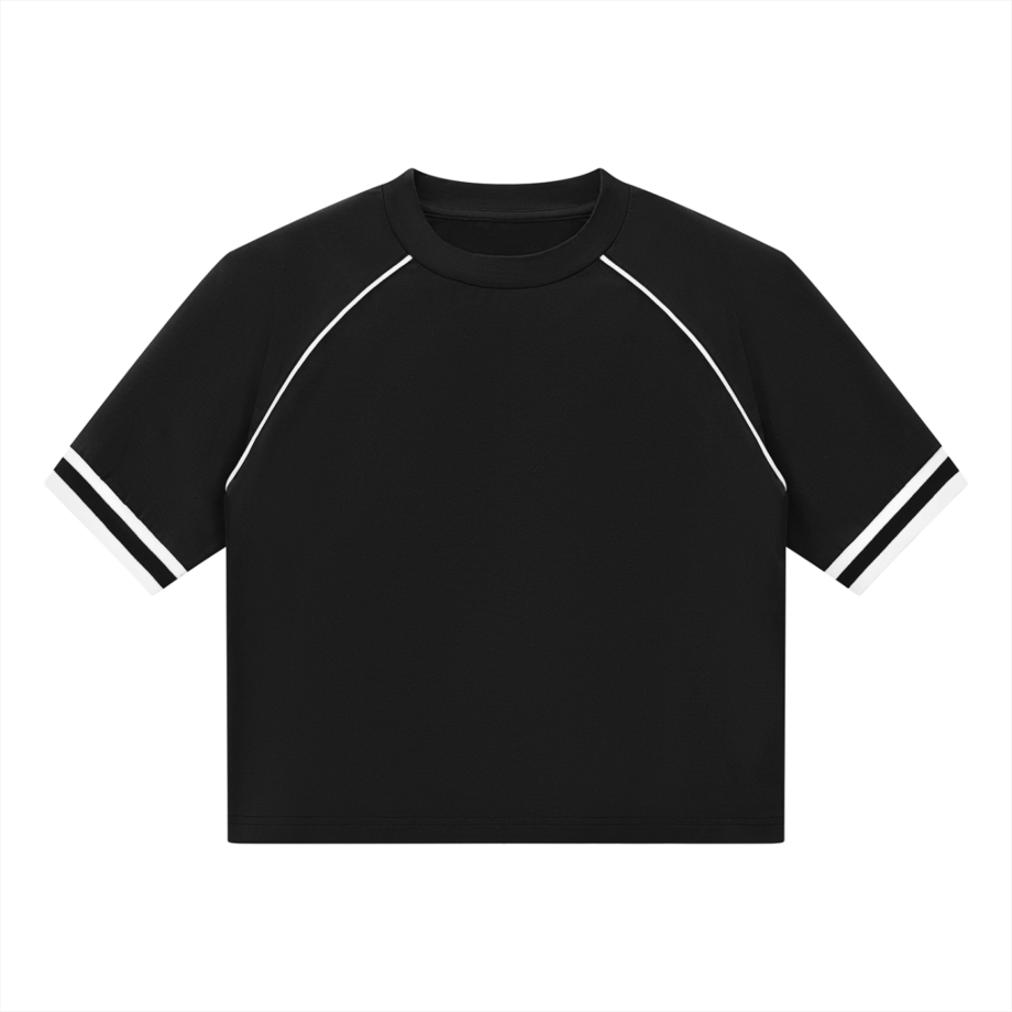 Women’s Raglan Ribbed T-Shirt