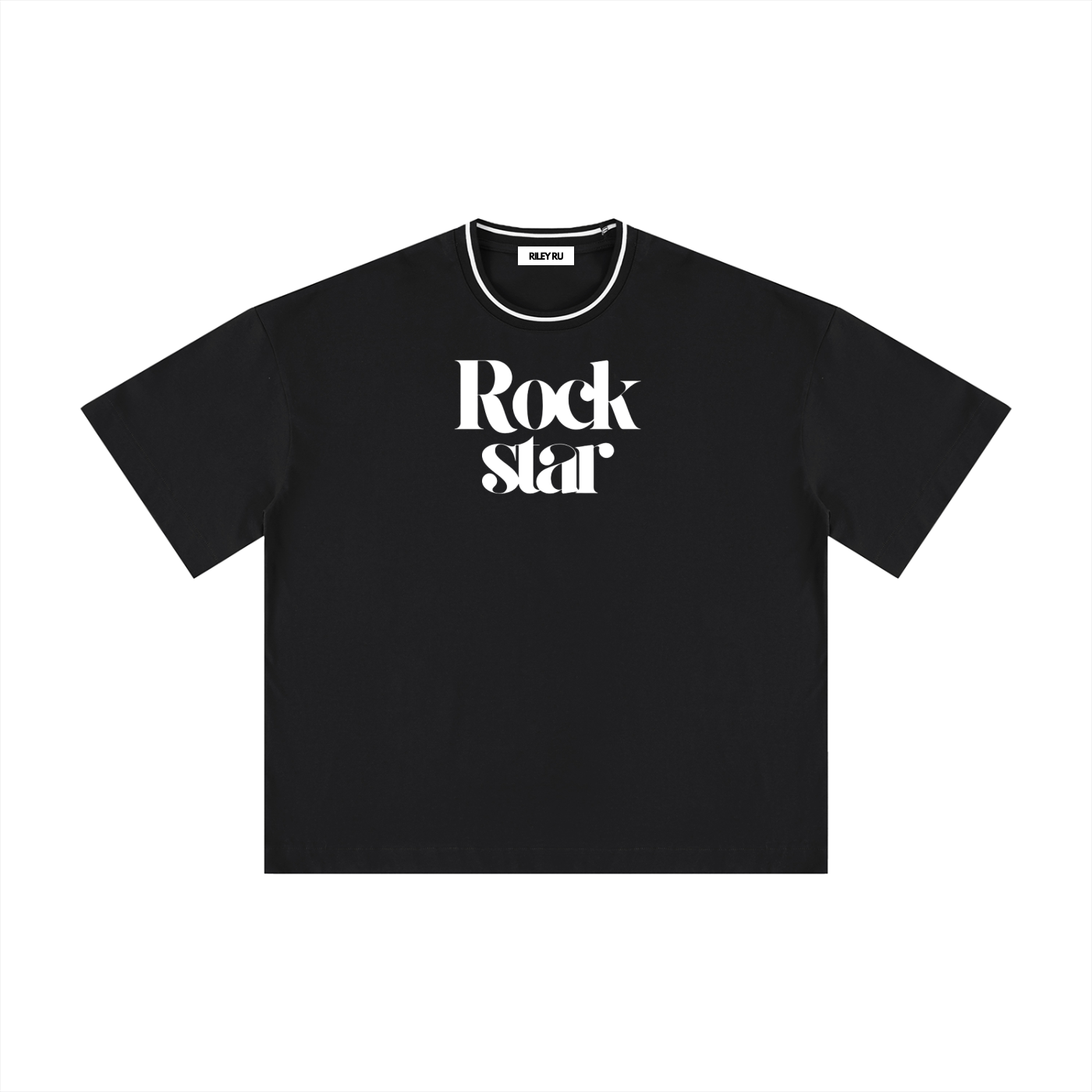 ROCK STAR Unisex Boxy Ribbed T-Shirt