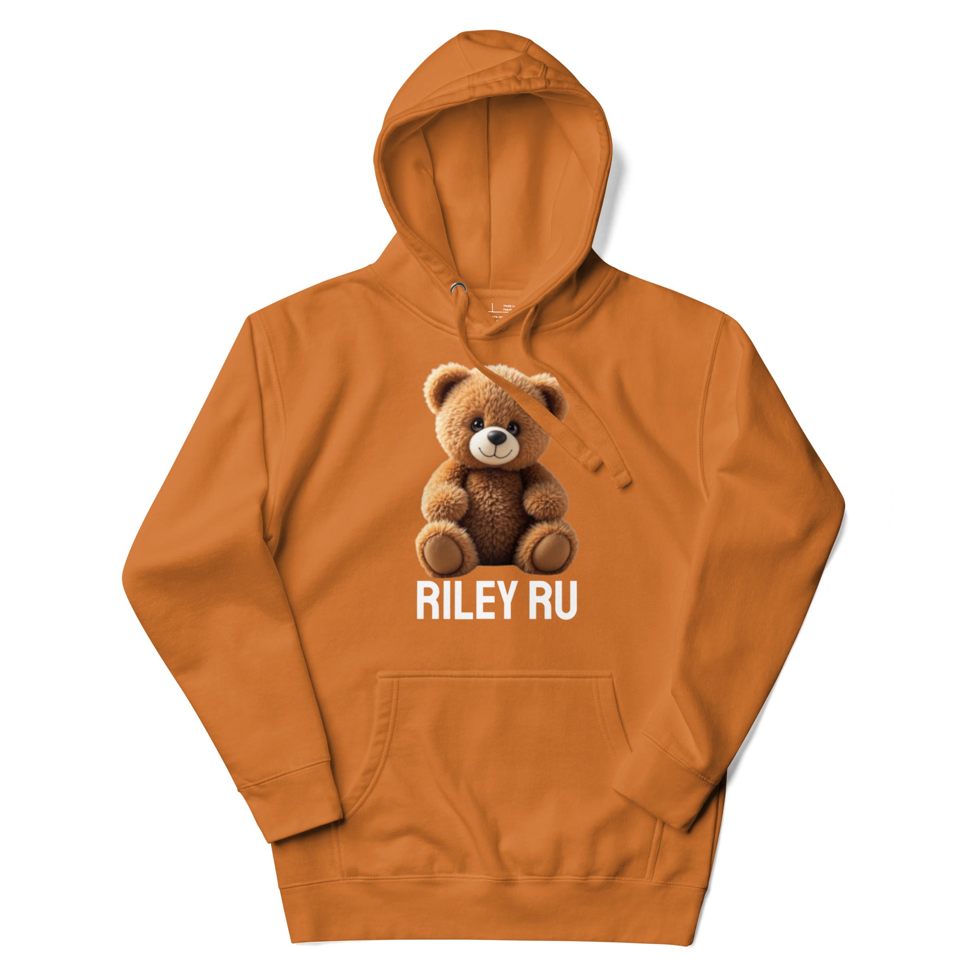 RILEY RU Teddy Logo Unisex Hoodie