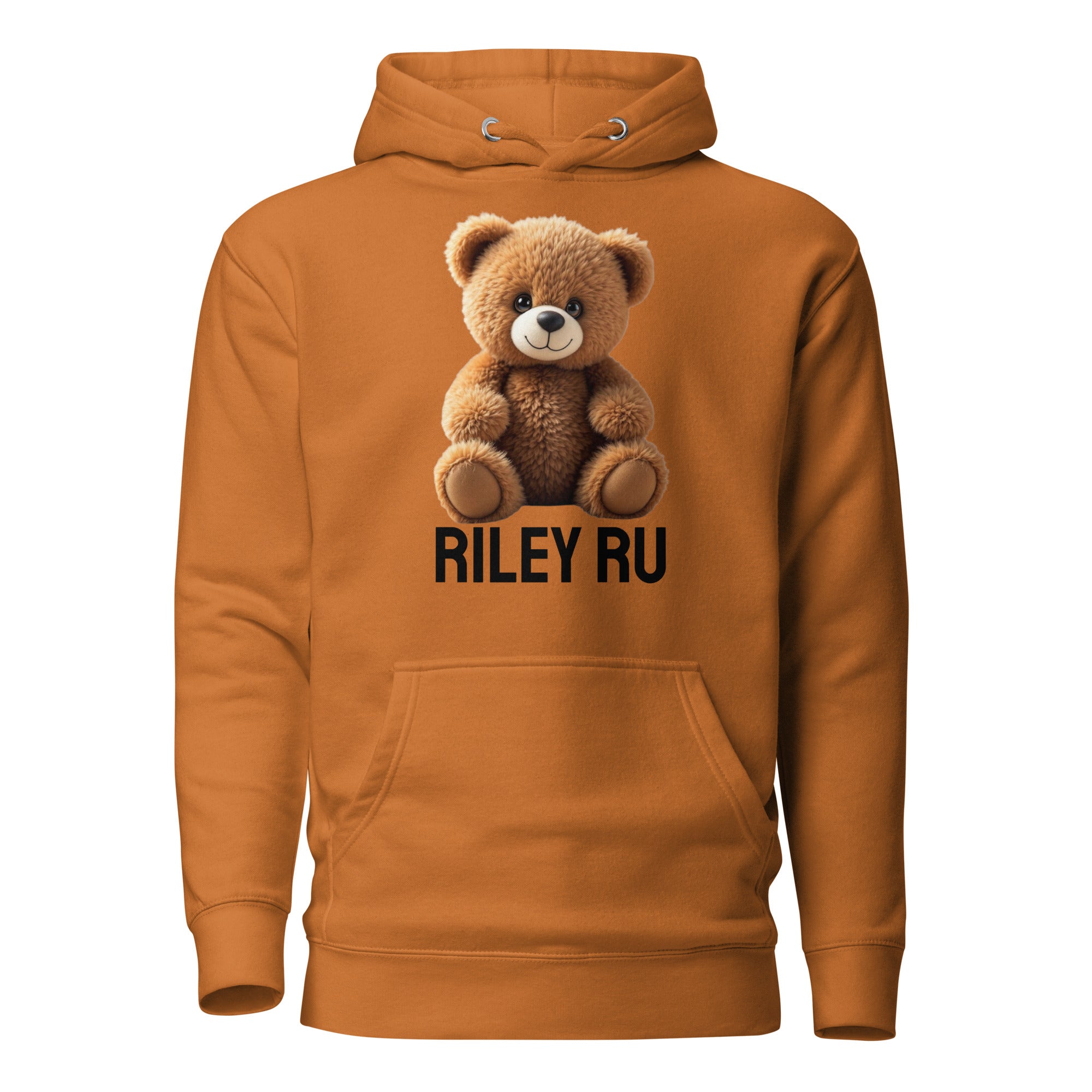 RILEY RU Teddy Logo Unisex Hoodie