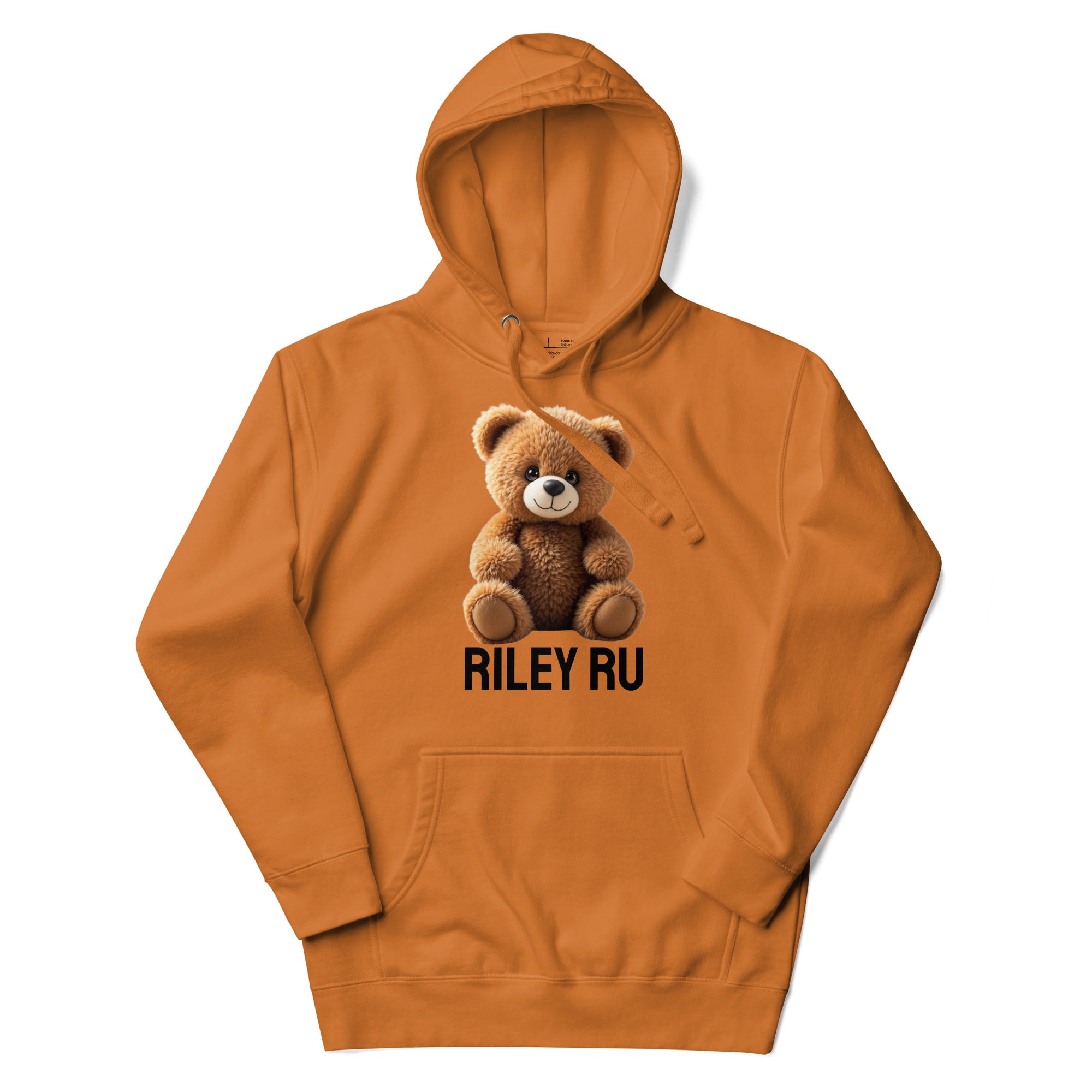 RILEY RU Teddy Logo Unisex Hoodie