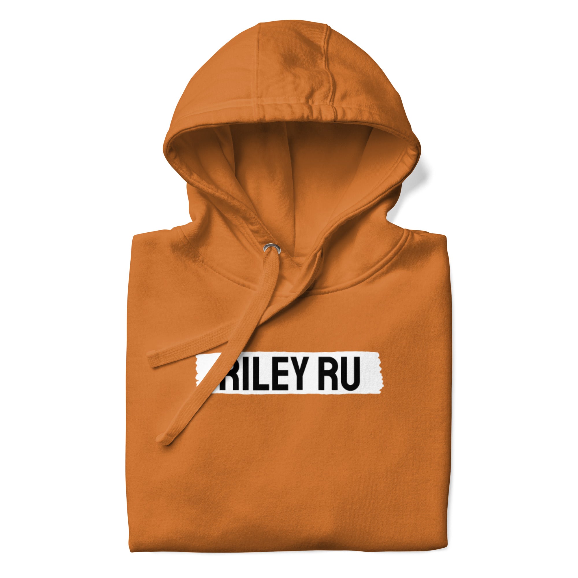 RILEY RU Block Logo Unisex Hoodie
