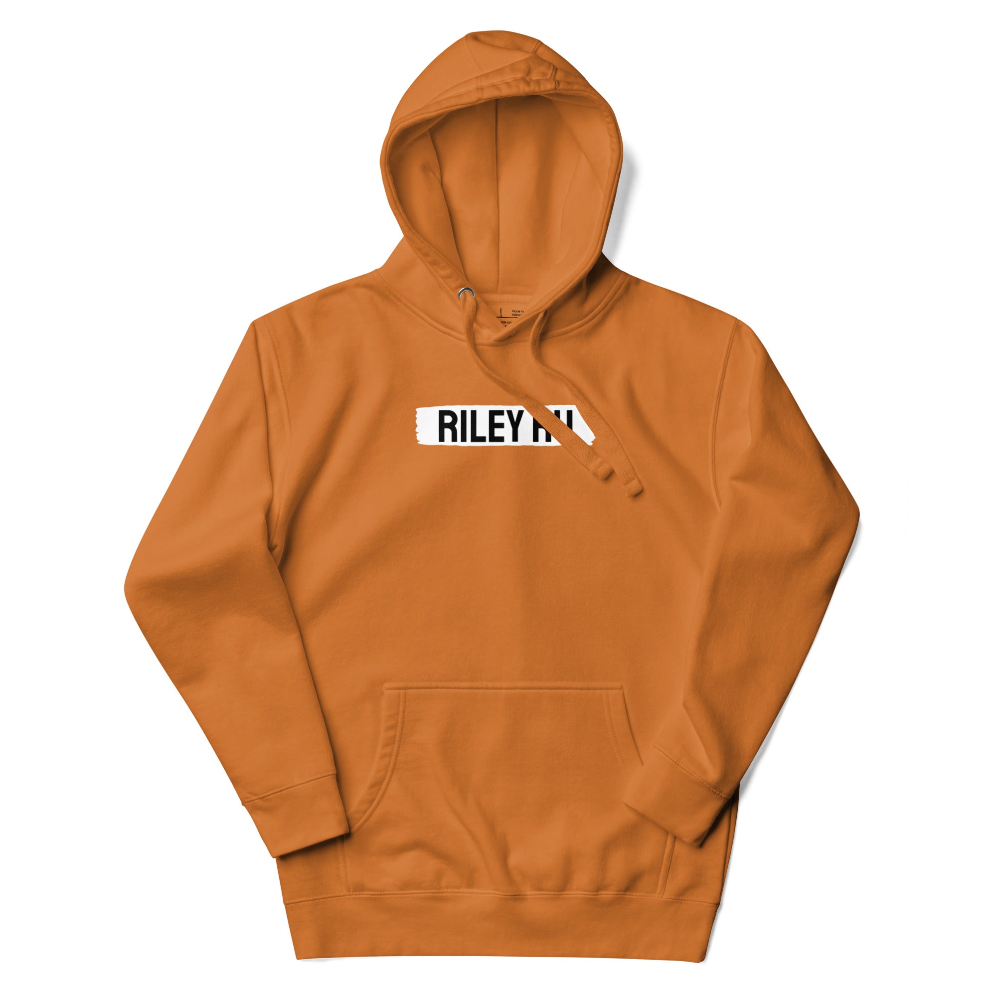 RILEY RU Block Logo Unisex Hoodie