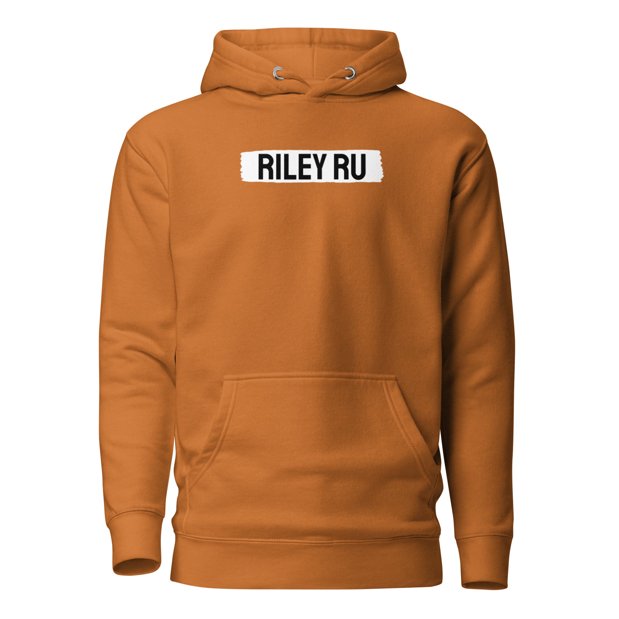 RILEY RU Block Logo Unisex Hoodie