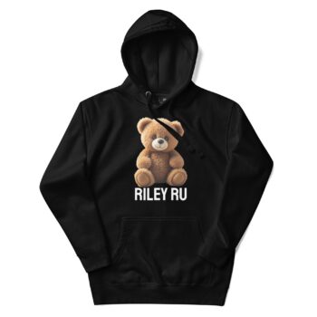 RILEY RU Teddy Logo Unisex Hoodie