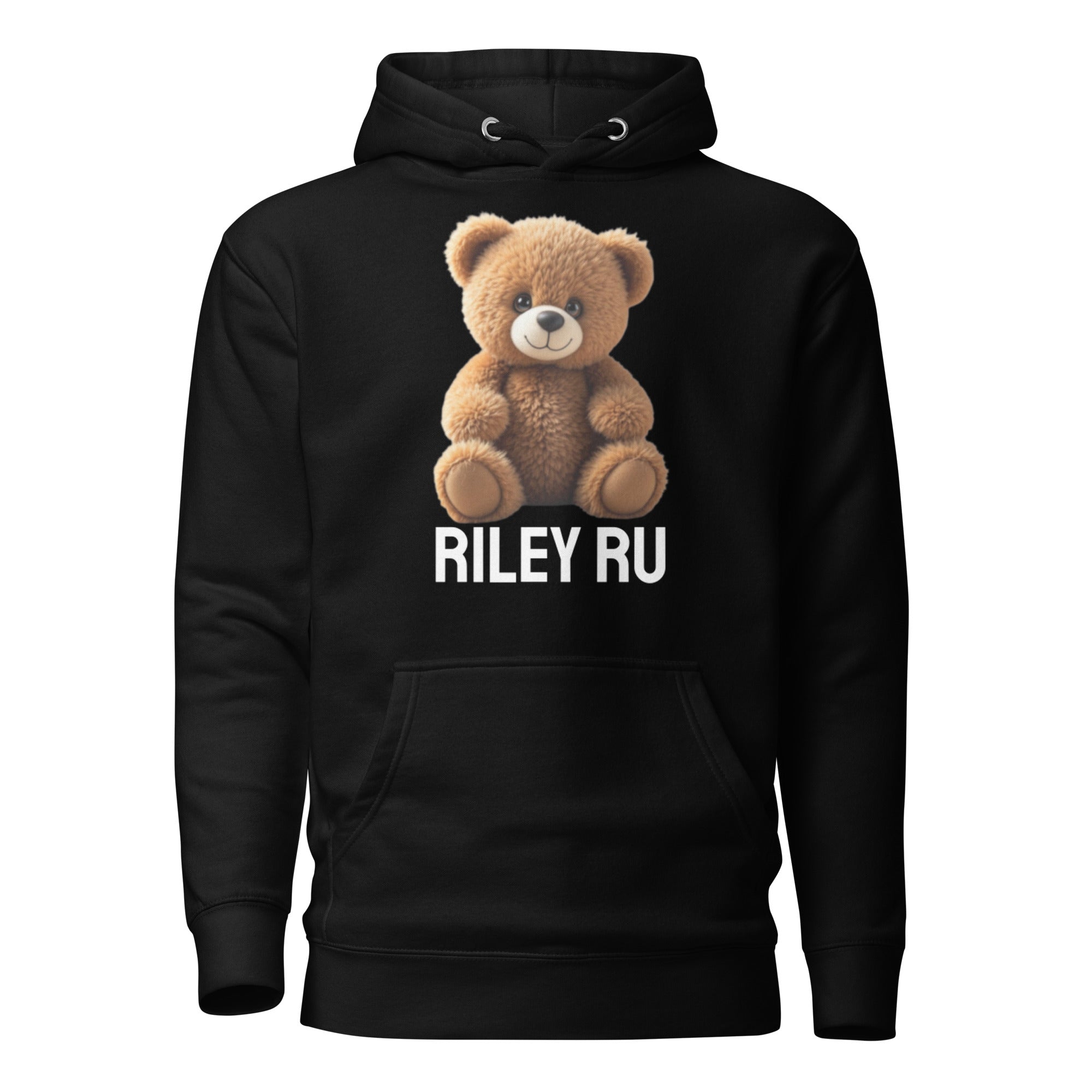 RILEY RU Teddy Logo Unisex Hoodie