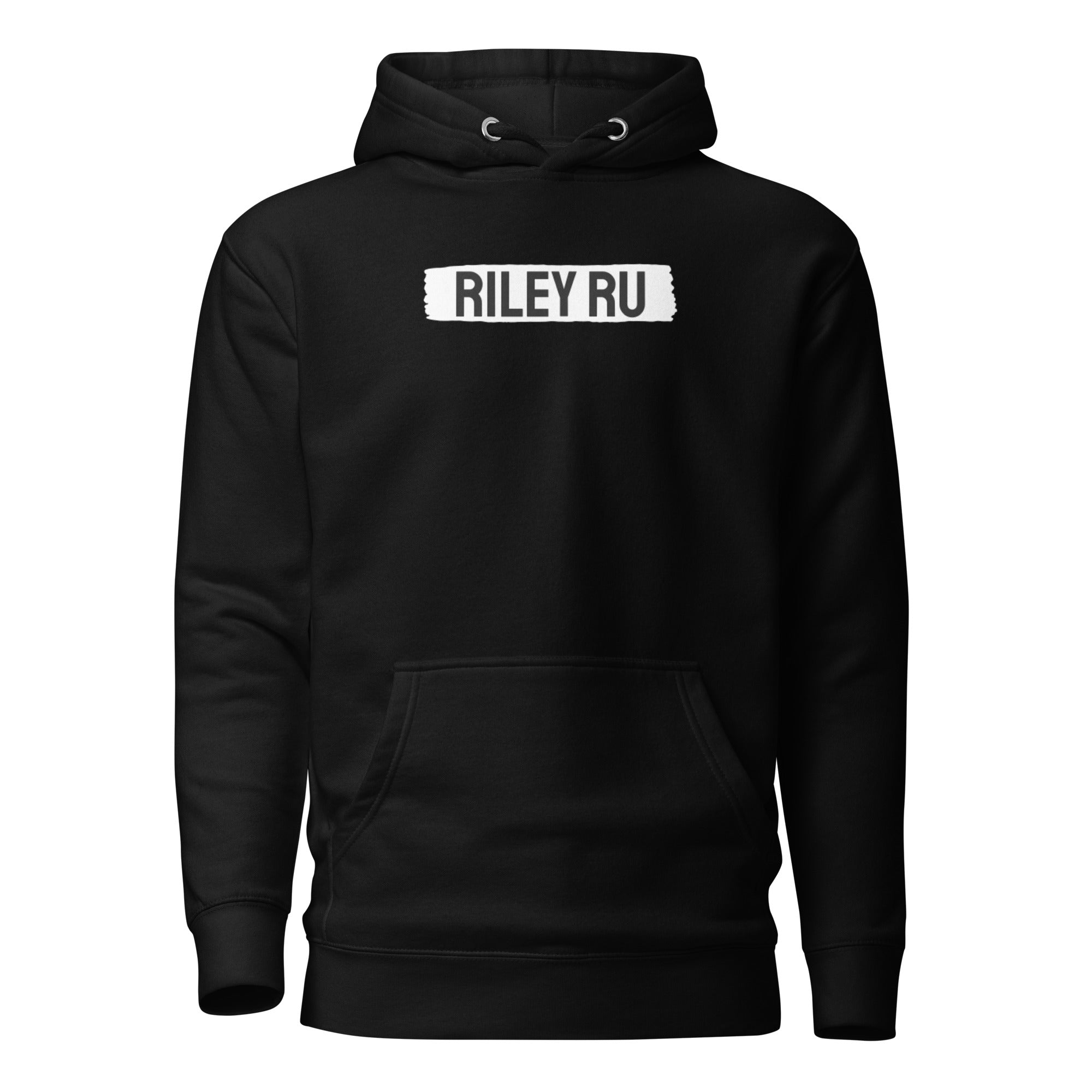 RILEY RU Block Logo Unisex Hoodie