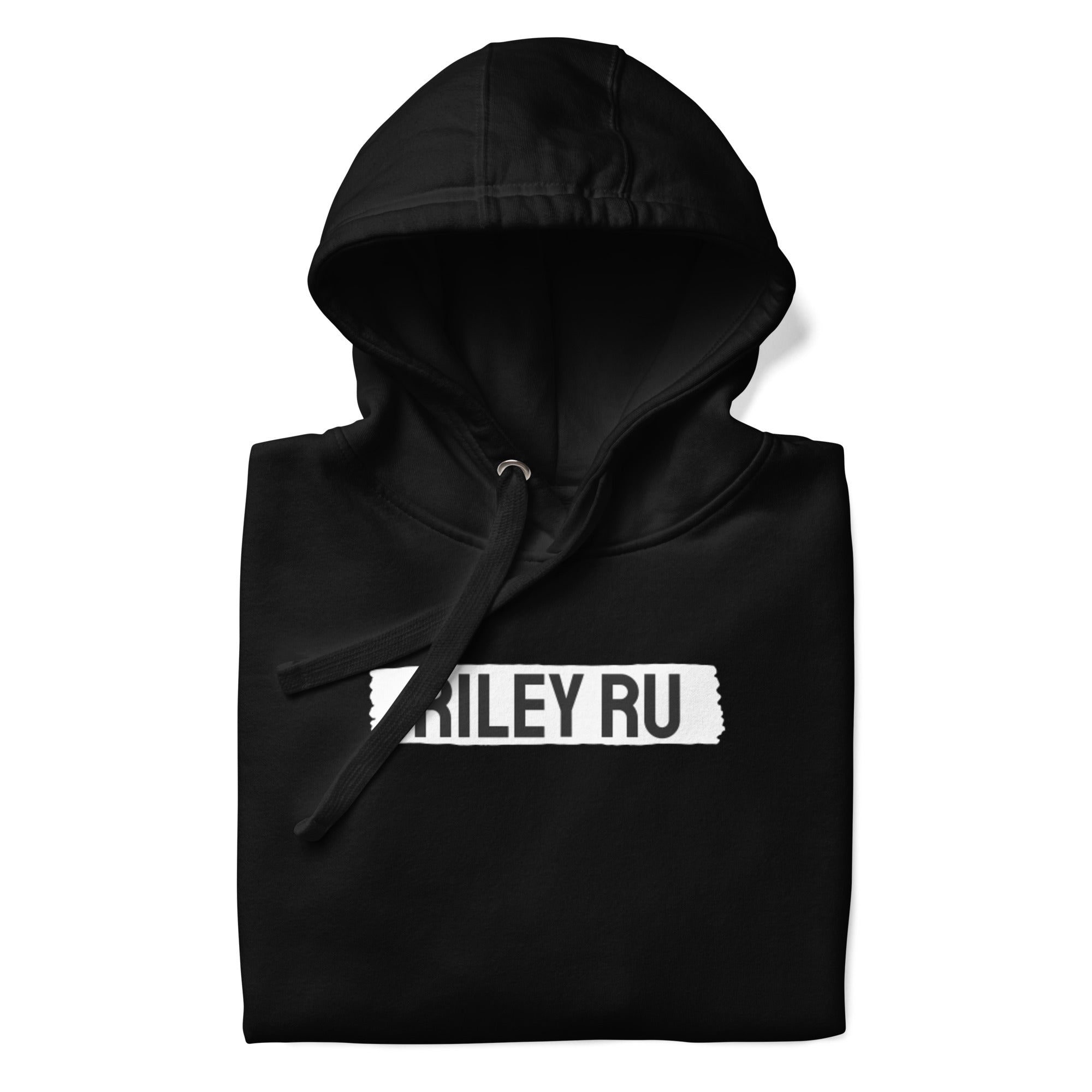 RILEY RU Block Logo Unisex Hoodie