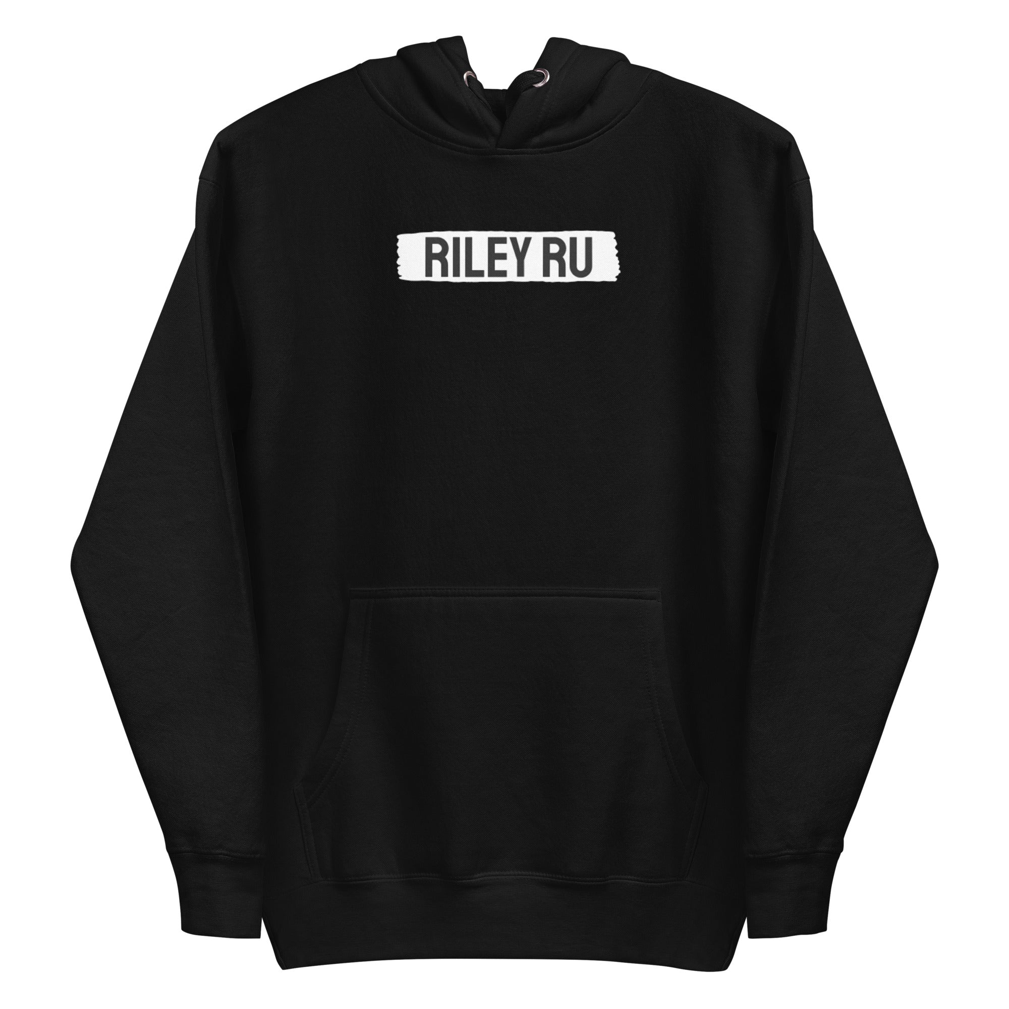 RILEY RU Block Logo Unisex Hoodie