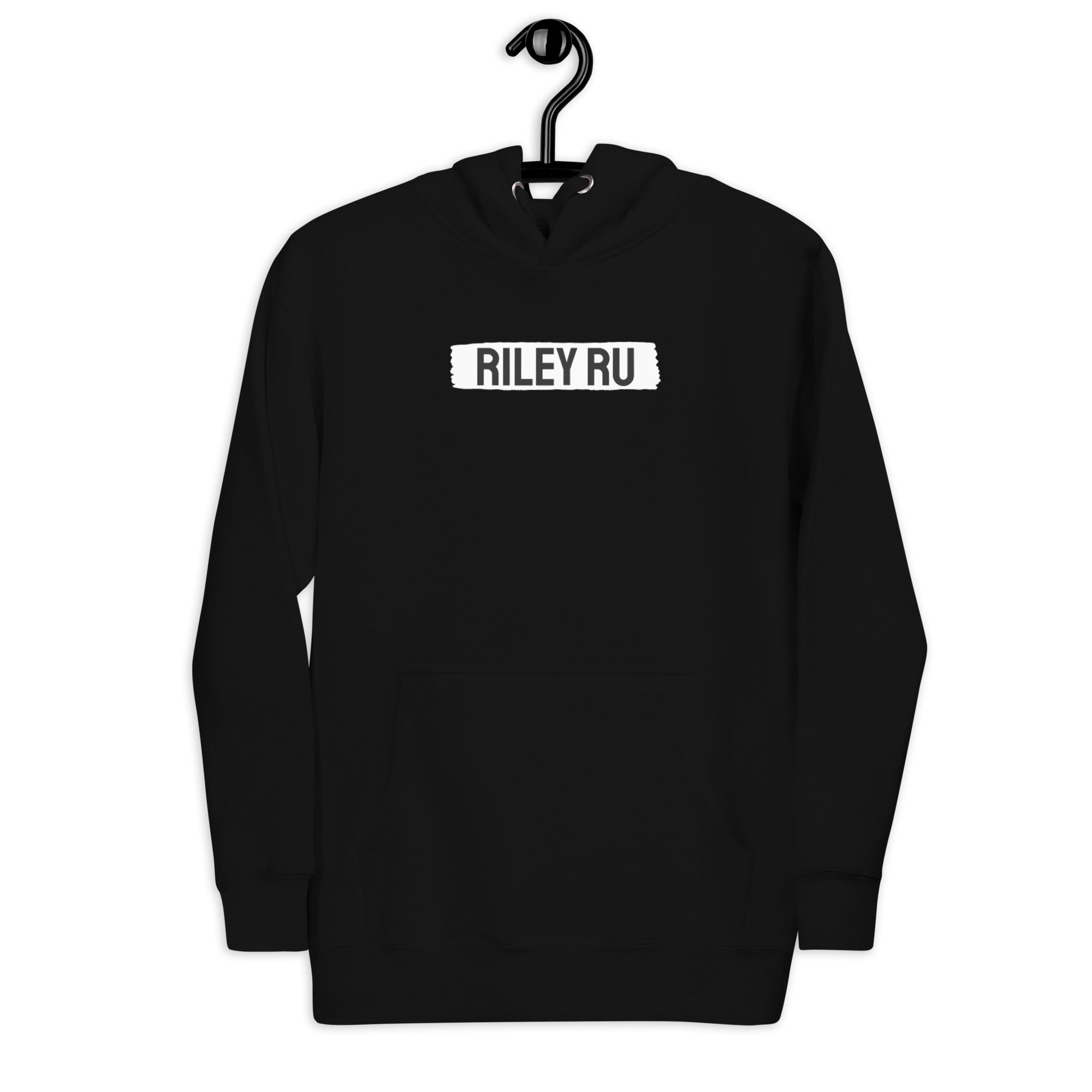 RILEY RU Block Logo Unisex Hoodie