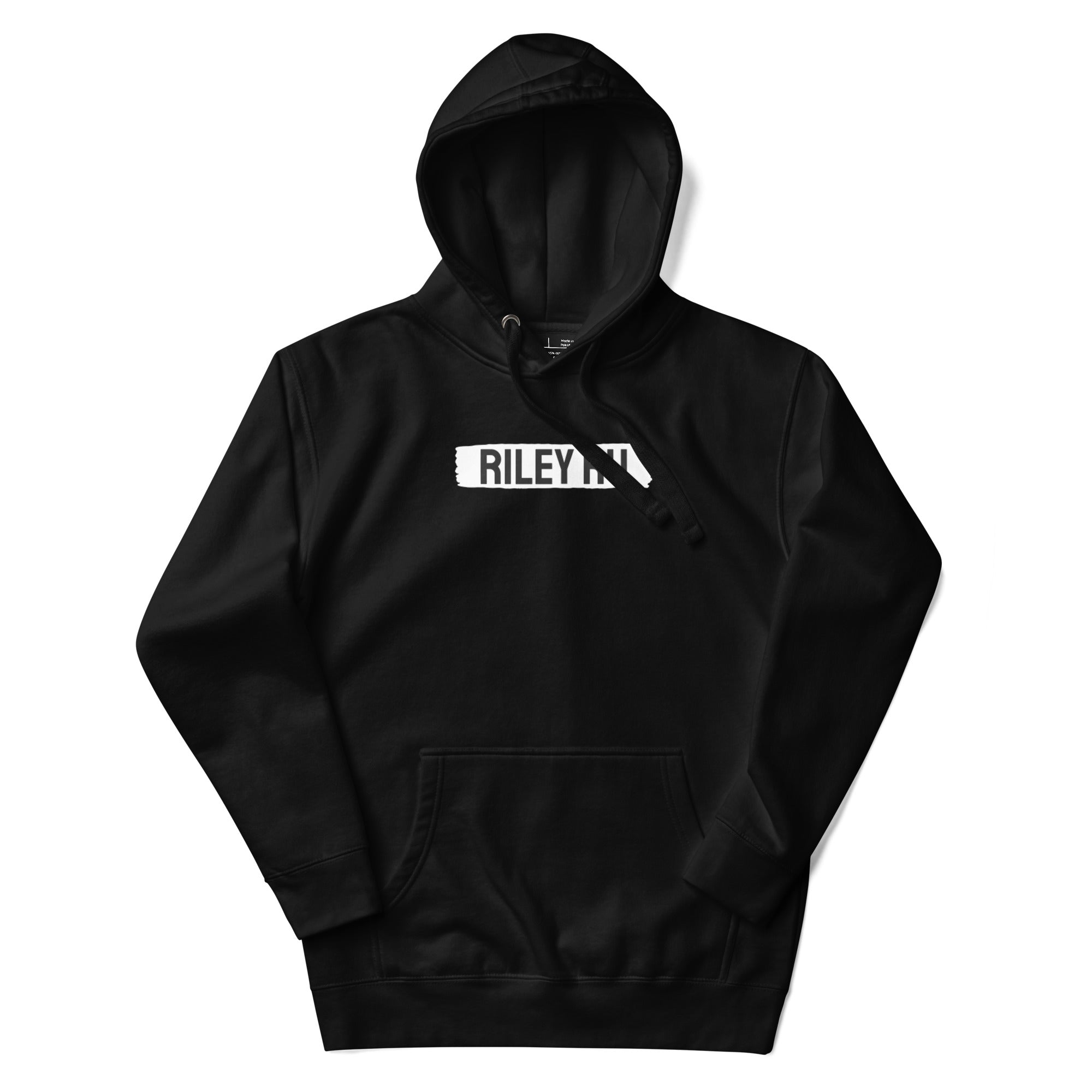 RILEY RU Block Logo Unisex Hoodie