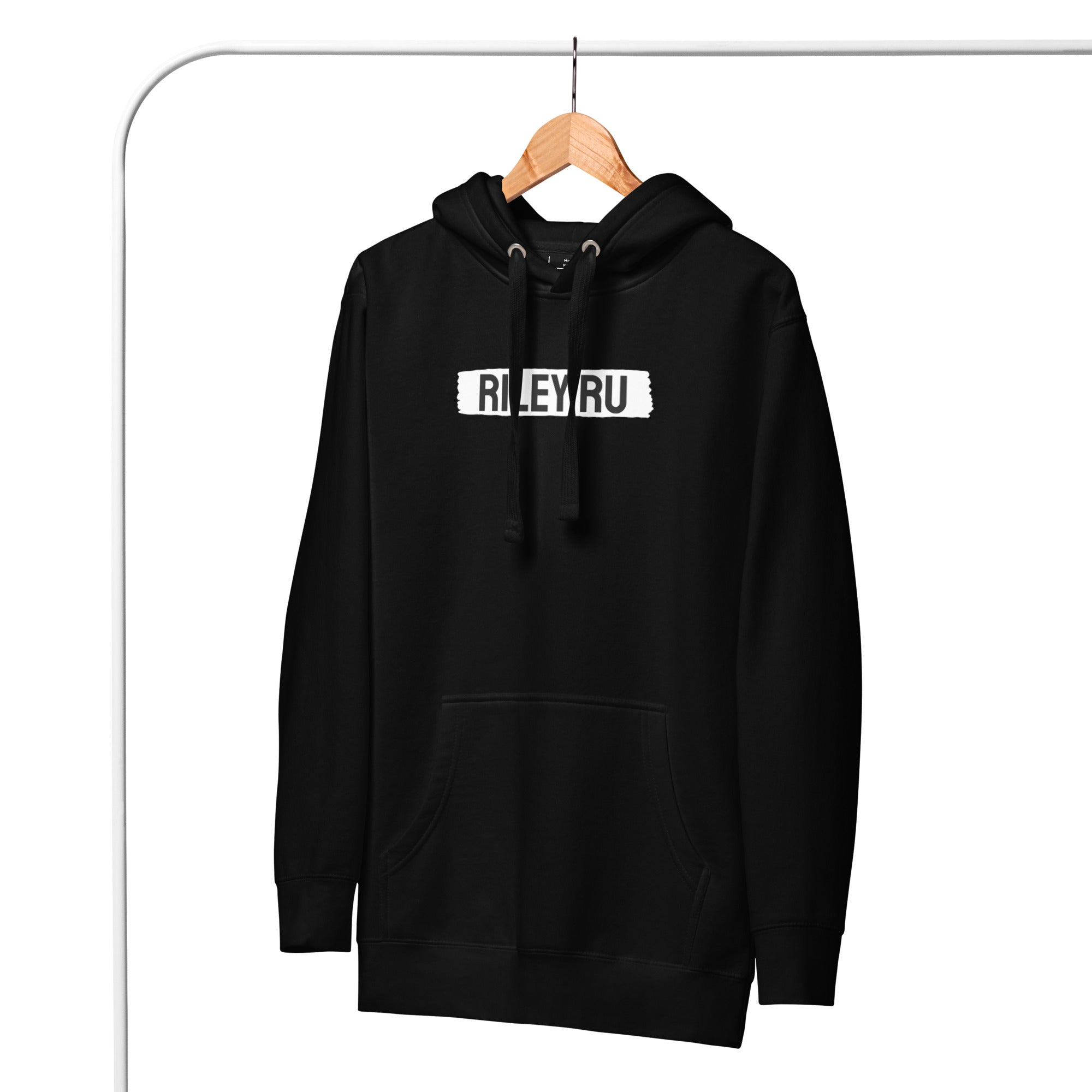 RILEY RU Block Logo Unisex Hoodie