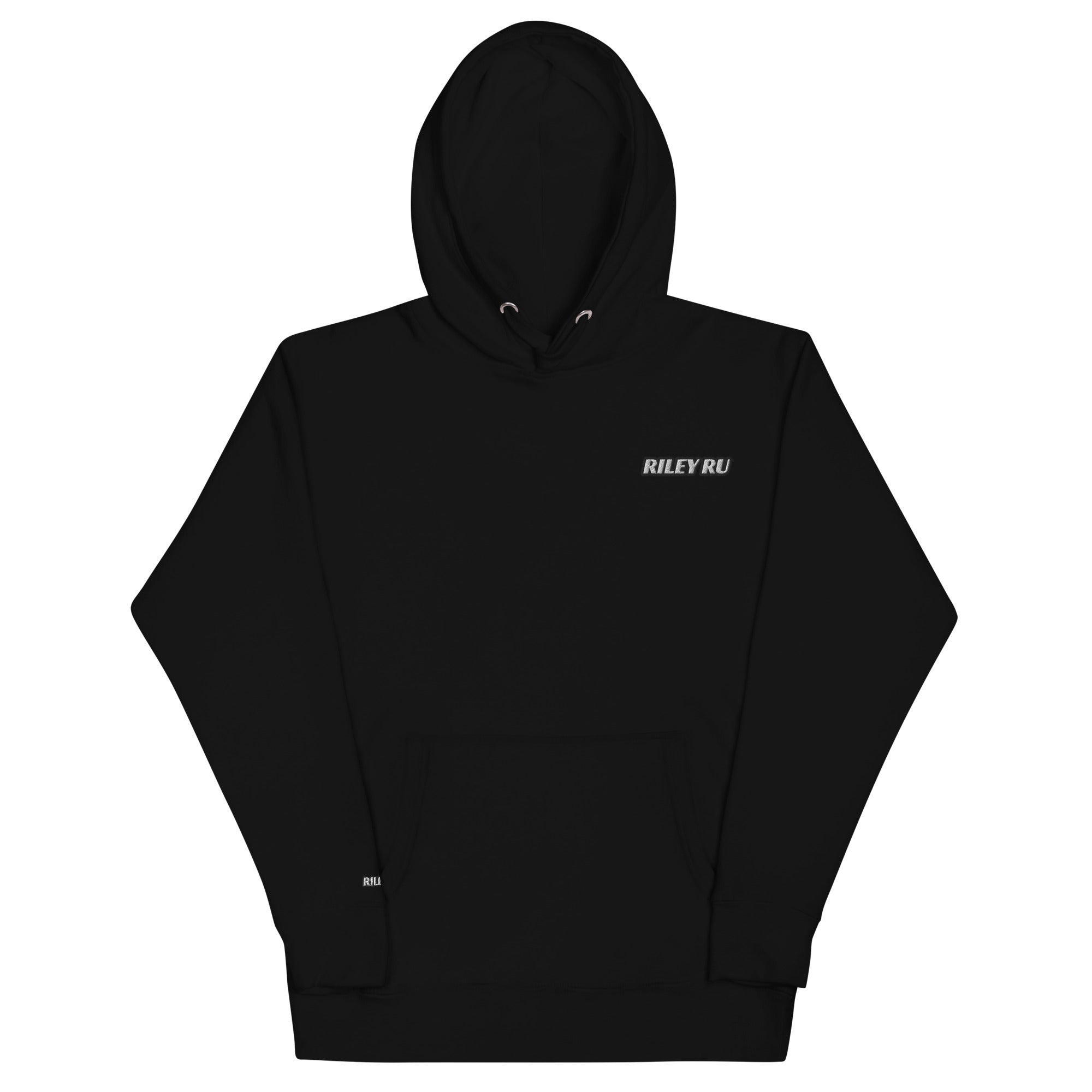 RILEY RU Embroidered Logo Sport Unisex Hoodie