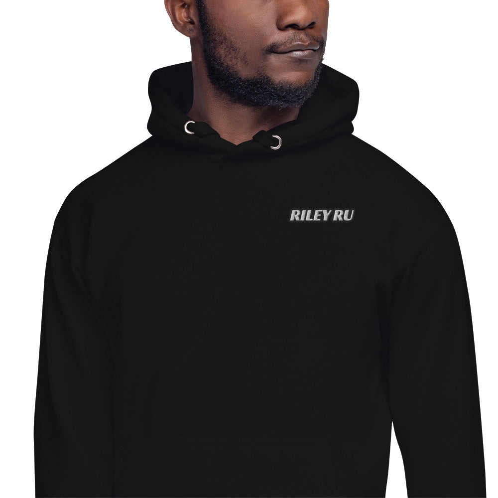 RILEY RU Embroidered Logo Sport Unisex Hoodie