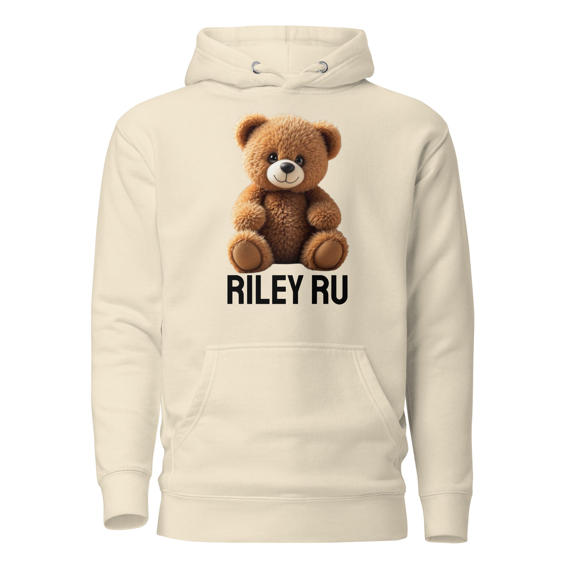 RILEY RU Teddy Logo Unisex Hoodie