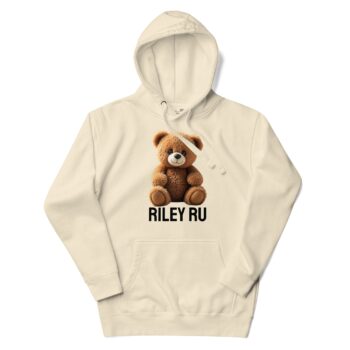 RILEY RU Teddy Logo Unisex Hoodie