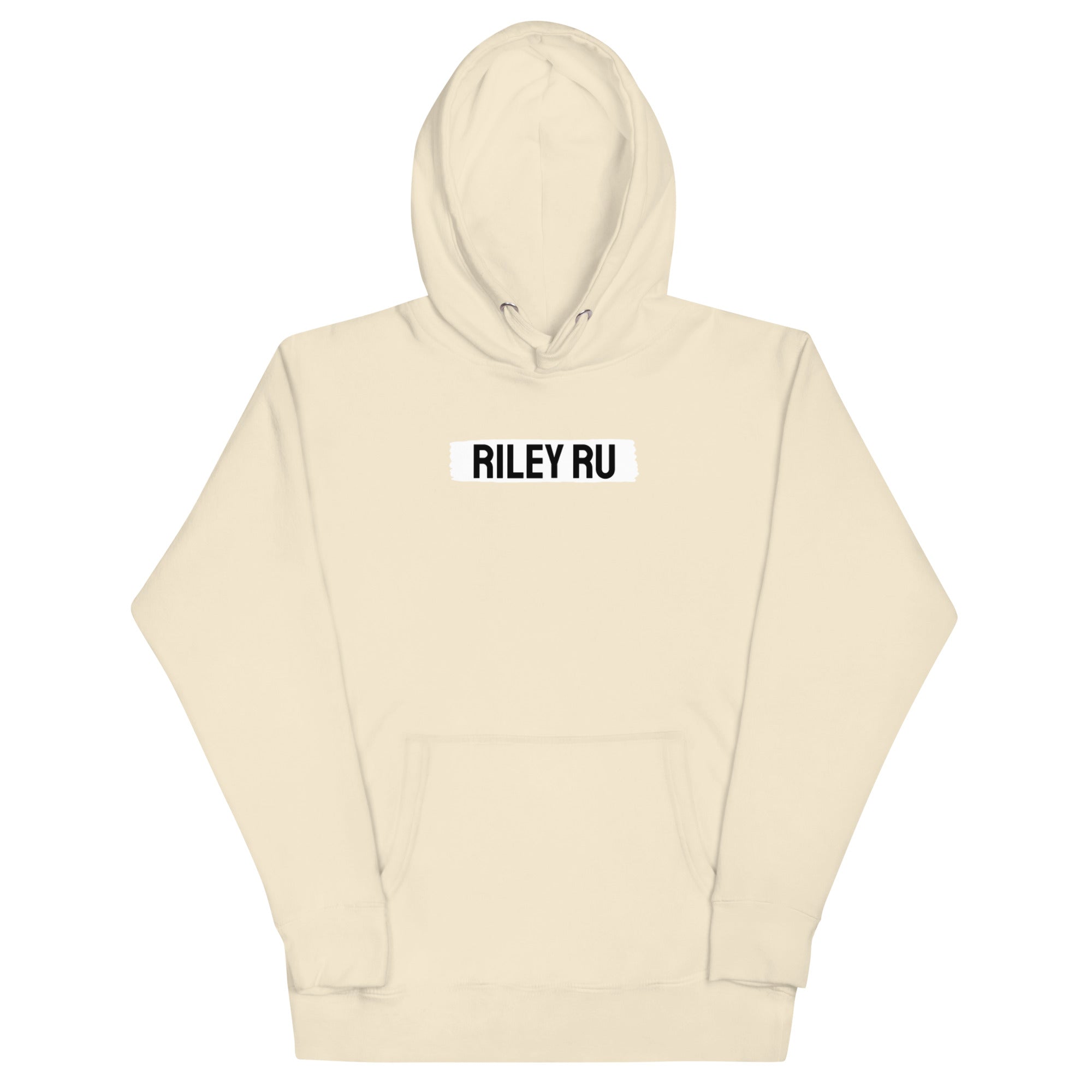 RILEY RU Block Logo Unisex Hoodie