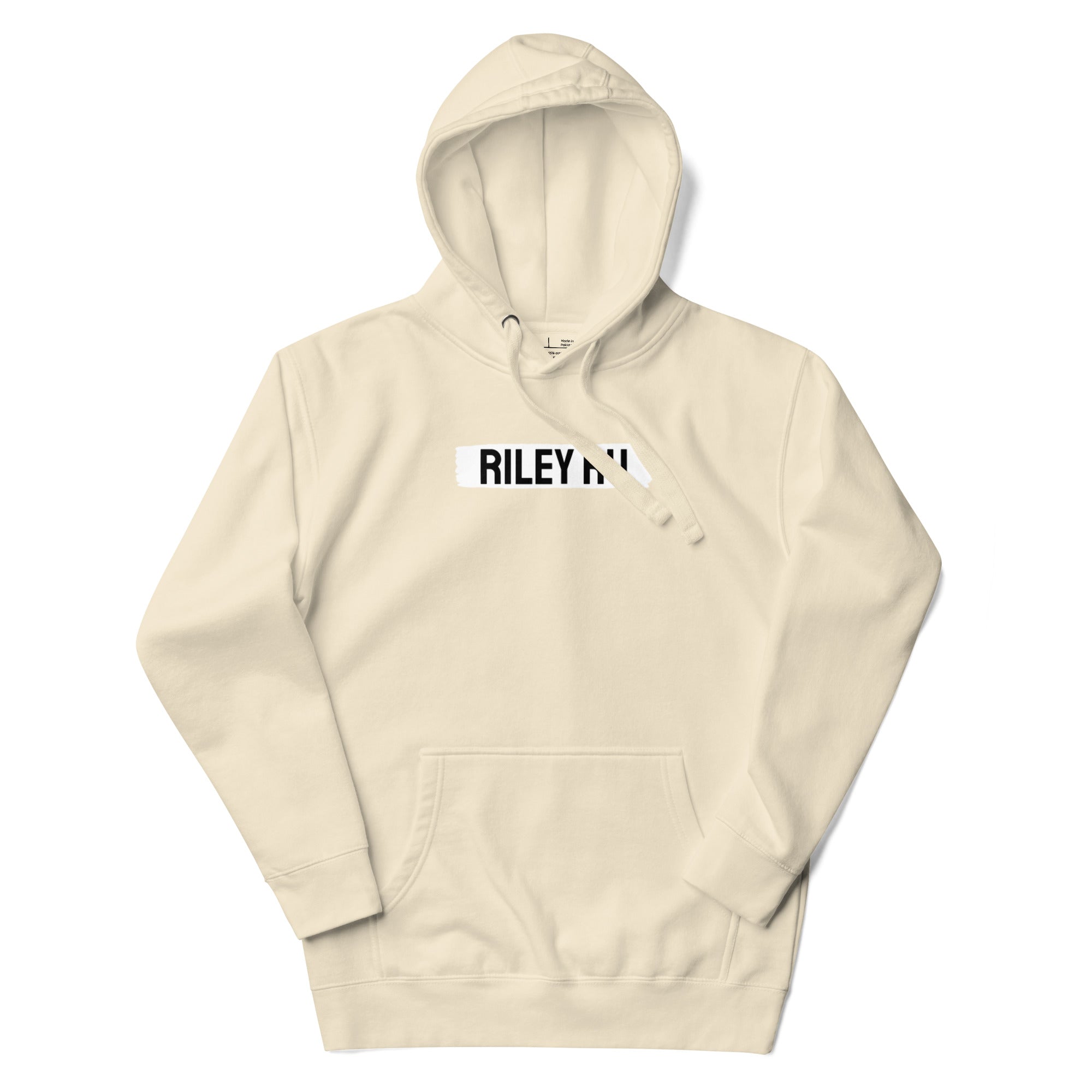 RILEY RU Block Logo Unisex Hoodie