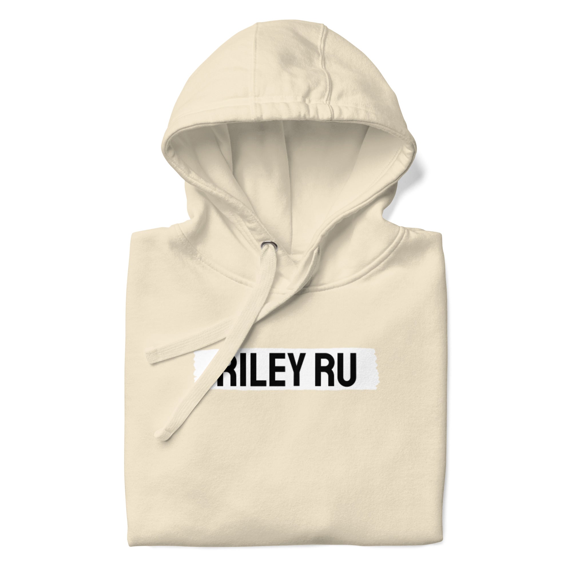 RILEY RU Block Logo Unisex Hoodie