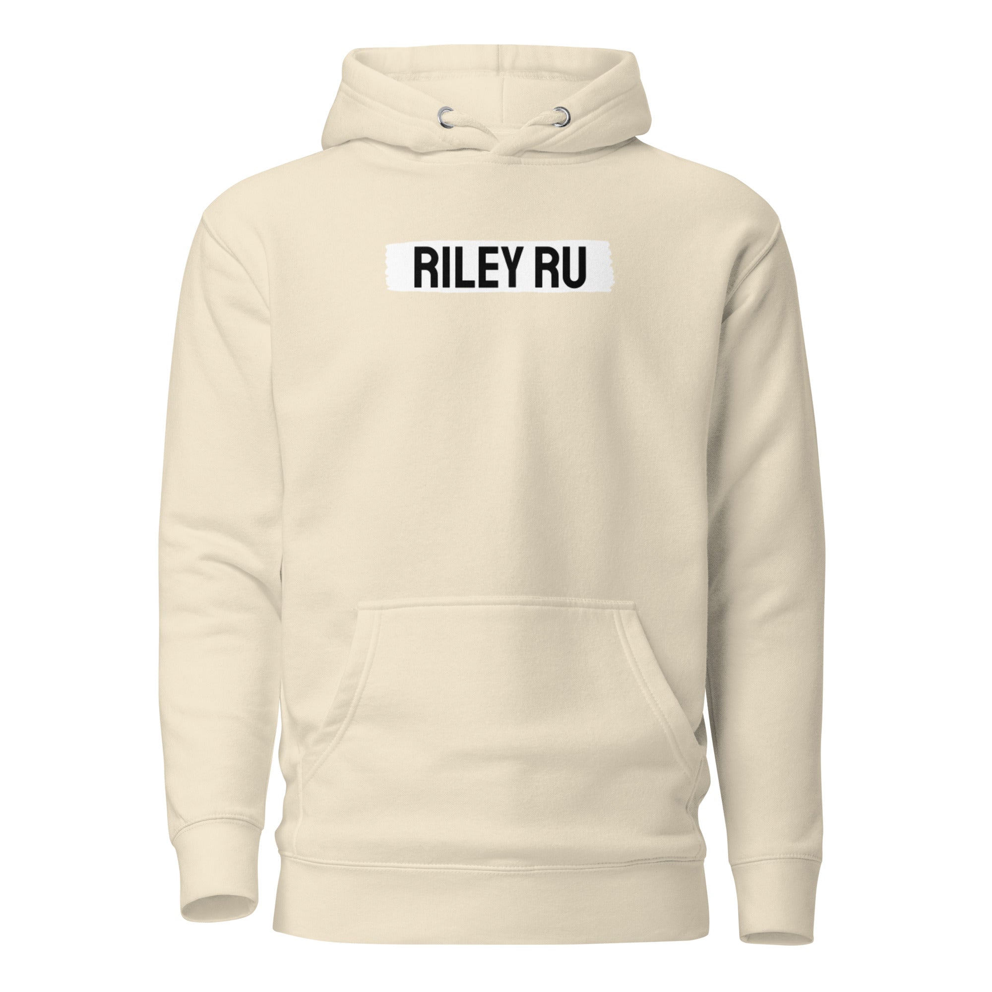 RILEY RU Block Logo Unisex Hoodie