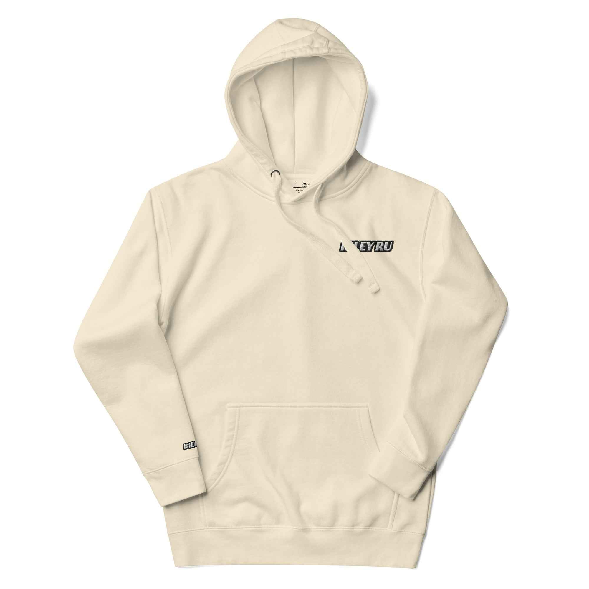 RILEY RU Embroidered Logo Sport Unisex Hoodie