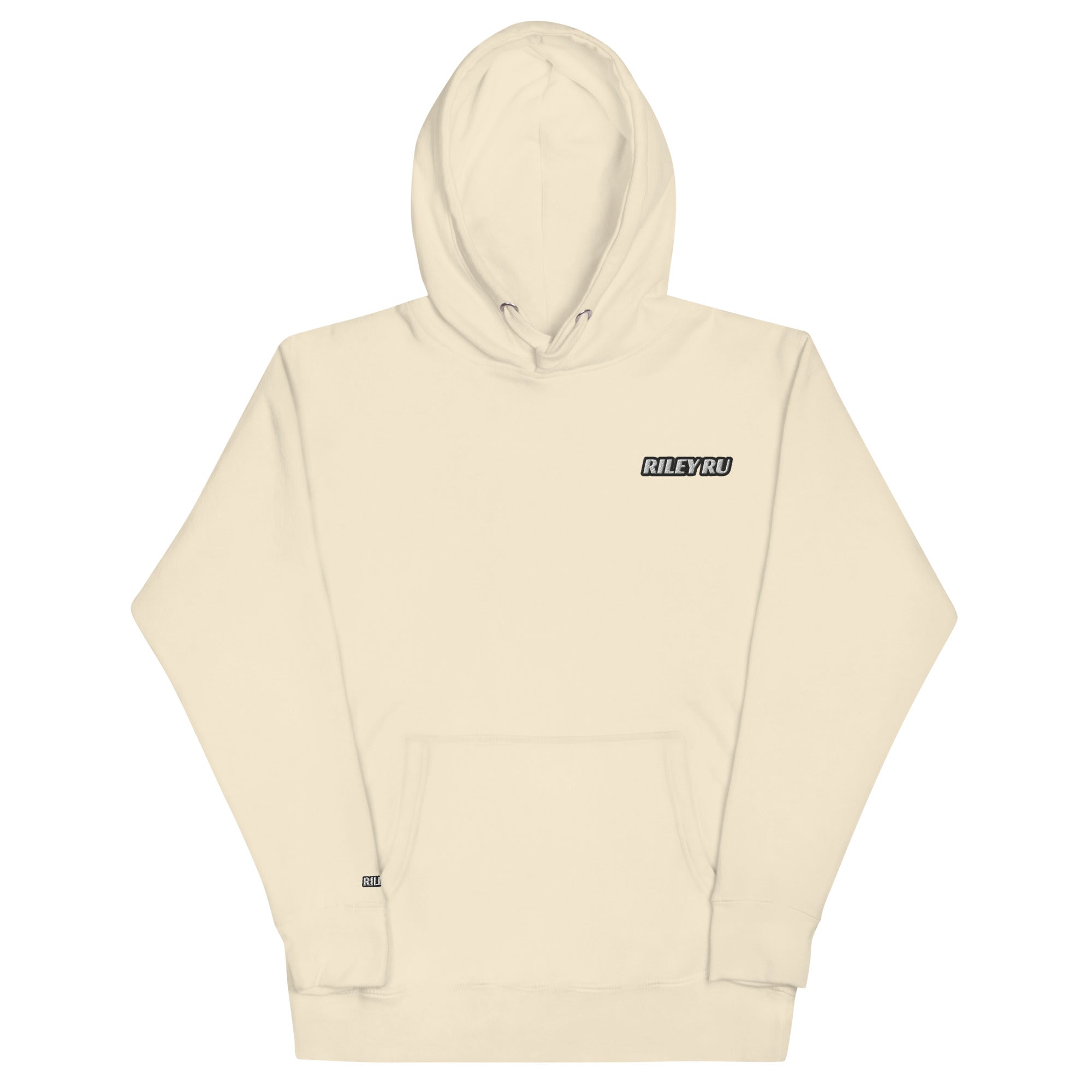 RILEY RU Embroidered Logo Sport Unisex Hoodie