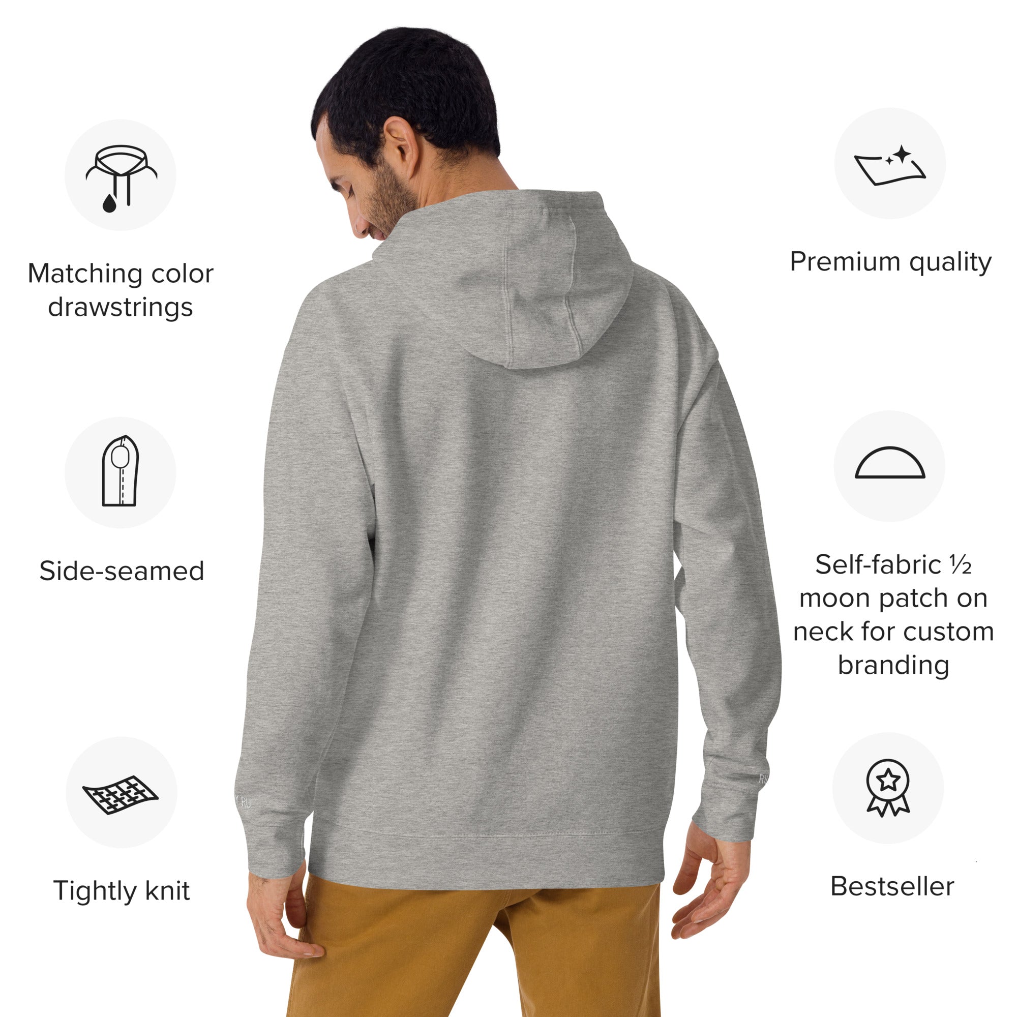 RILEY RU Sport Logo Unisex Hoodie