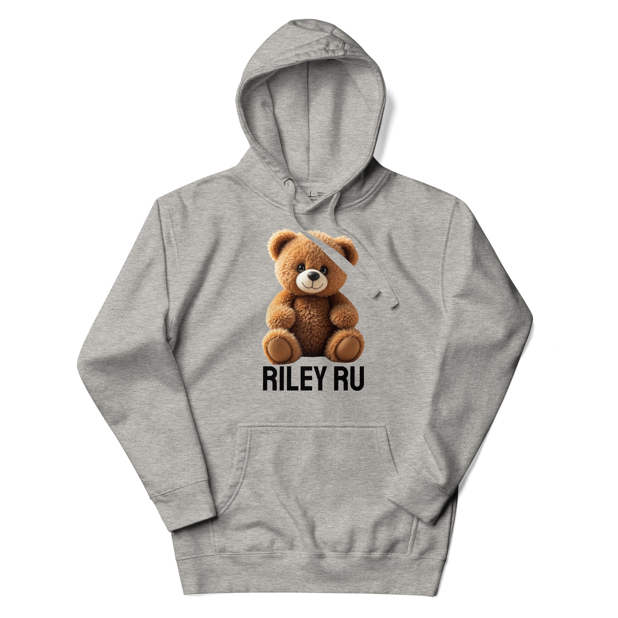 RILEY RU Teddy Logo Unisex Hoodie