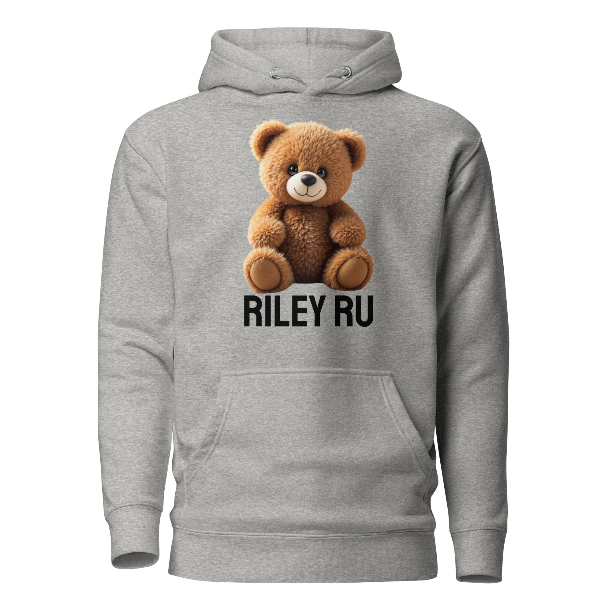 RILEY RU Teddy Logo Unisex Hoodie
