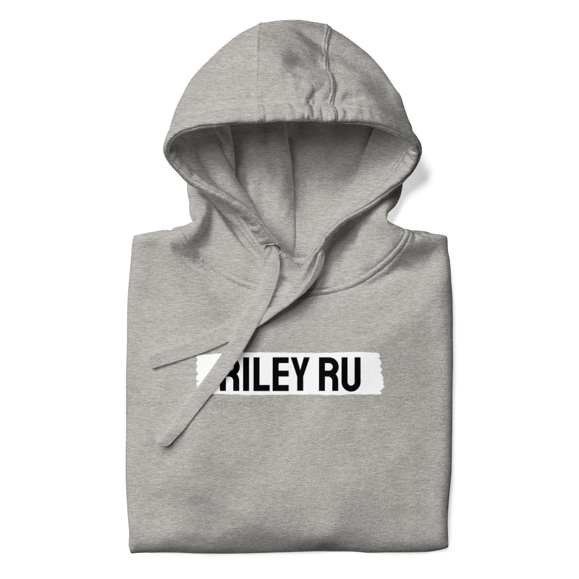 RILEY RU Block Logo Unisex Hoodie