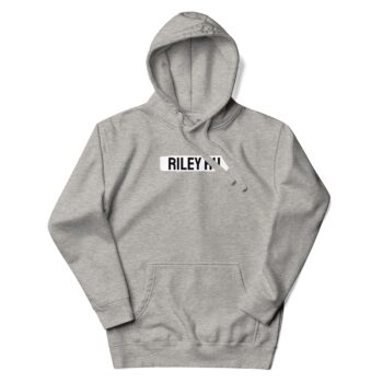 RILEY RU Block Logo Unisex Hoodie