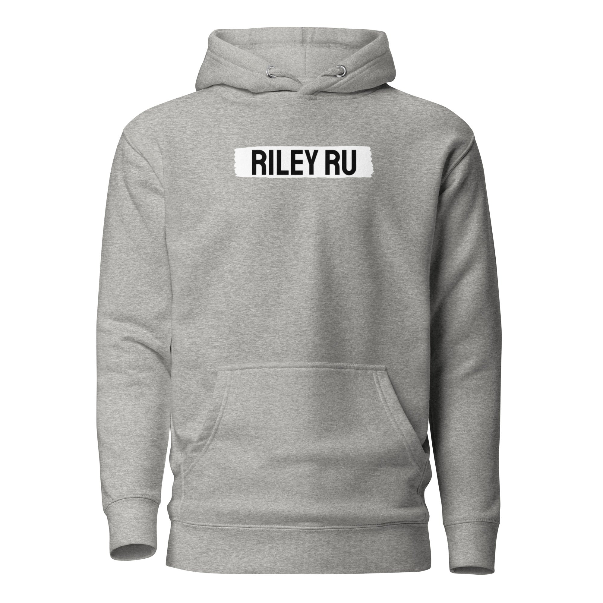 RILEY RU Block Logo Unisex Hoodie