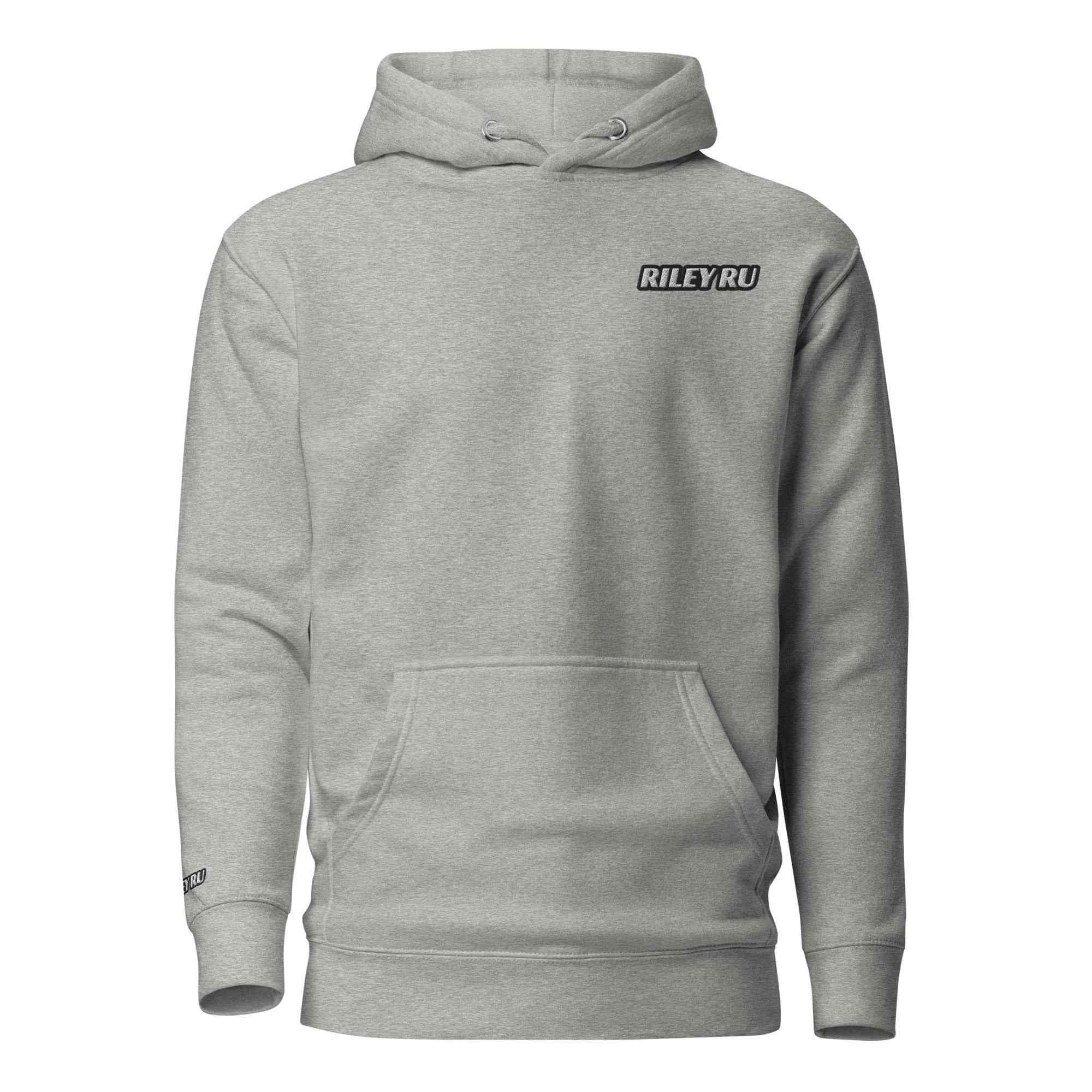 RILEY RU Embroidered Logo Sport Unisex Hoodie