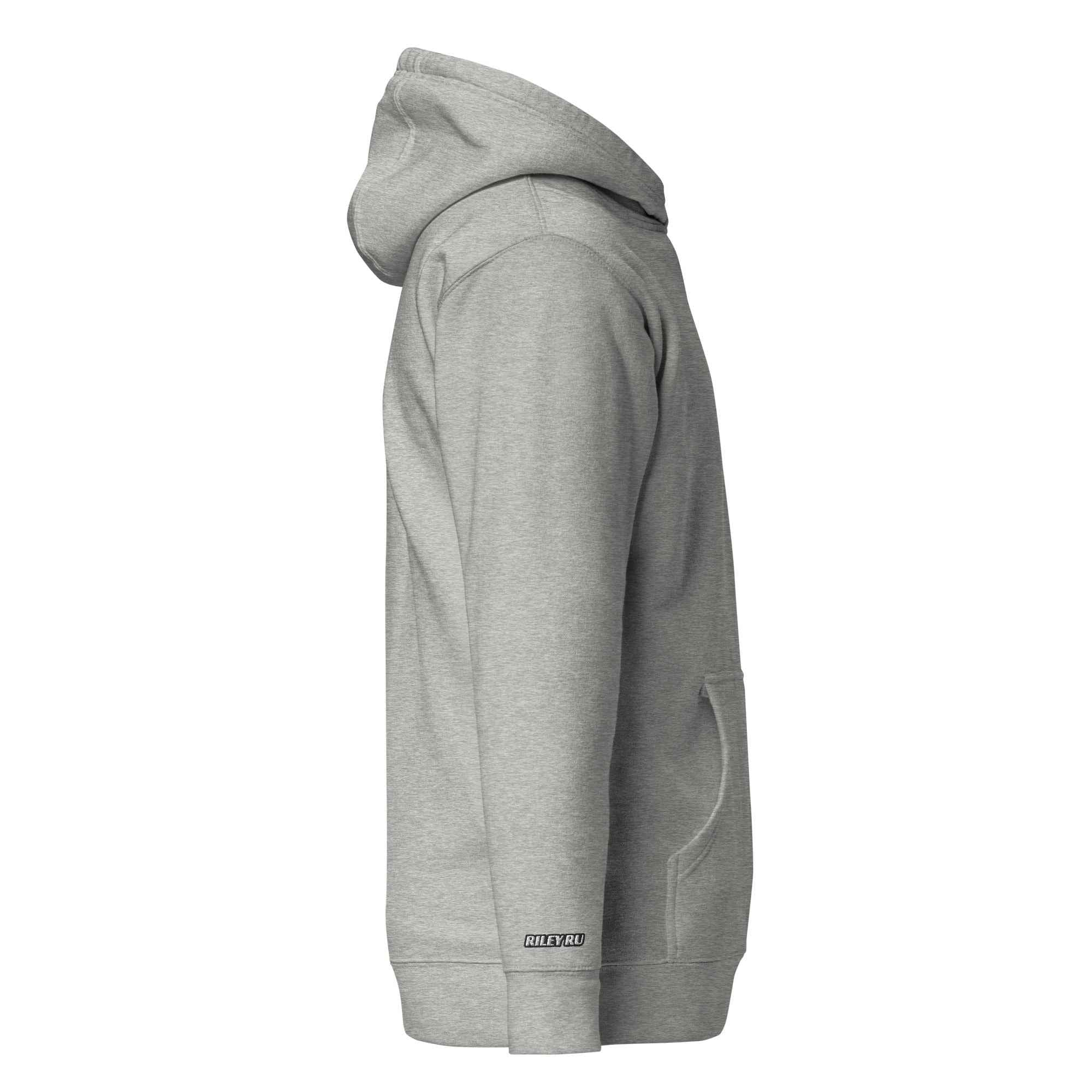 RILEY RU Embroidered Logo Sport Unisex Hoodie