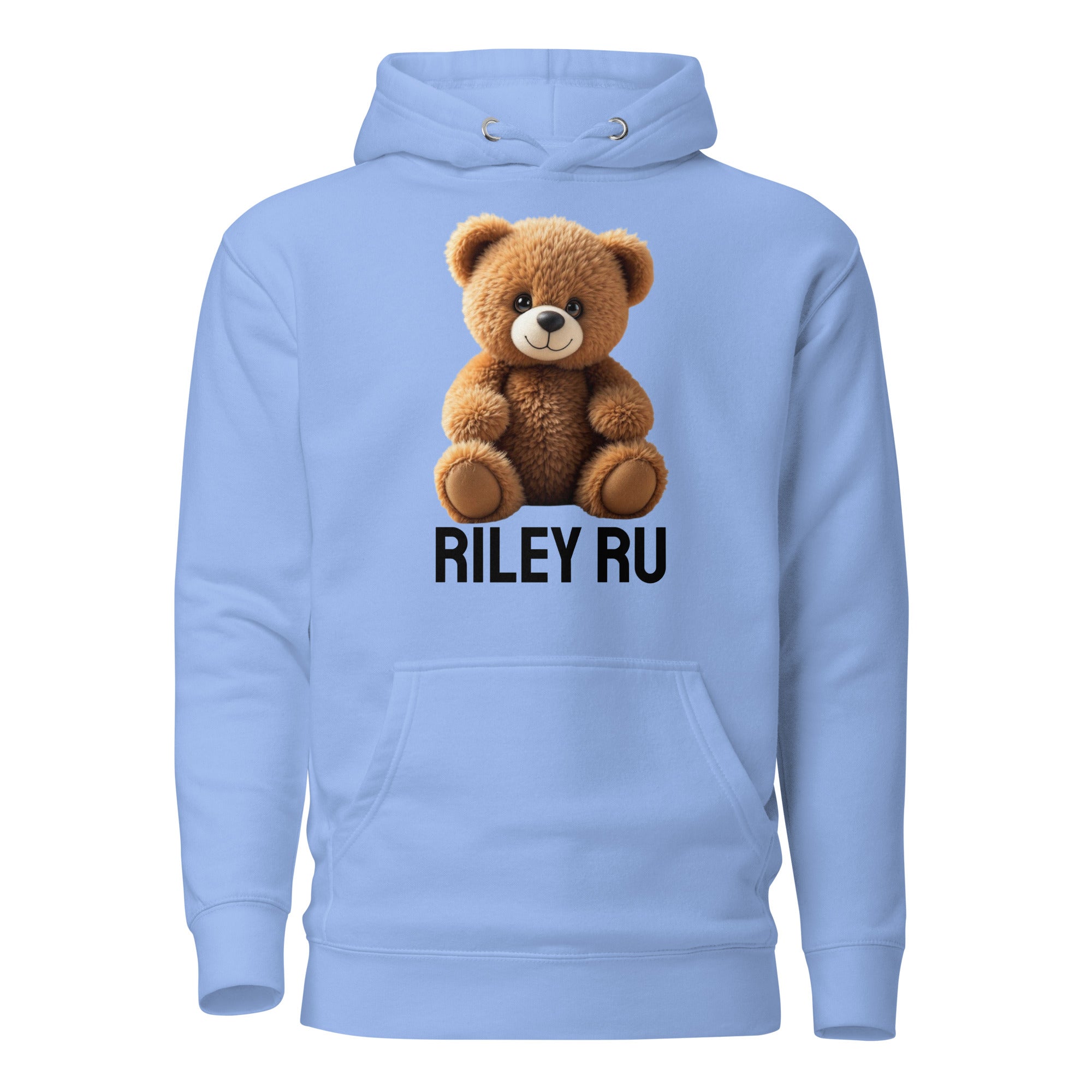 RILEY RU Teddy Logo Unisex Hoodie