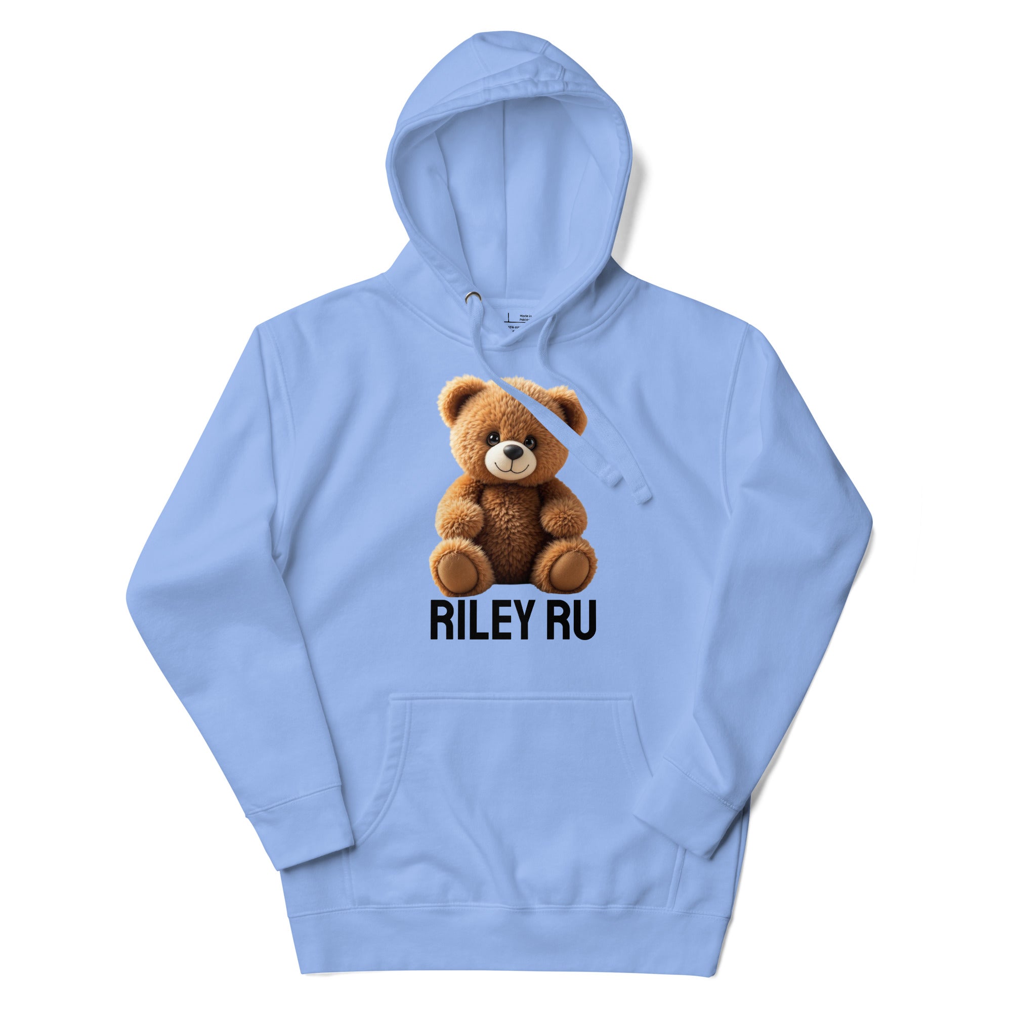 RILEY RU Teddy Logo Unisex Hoodie