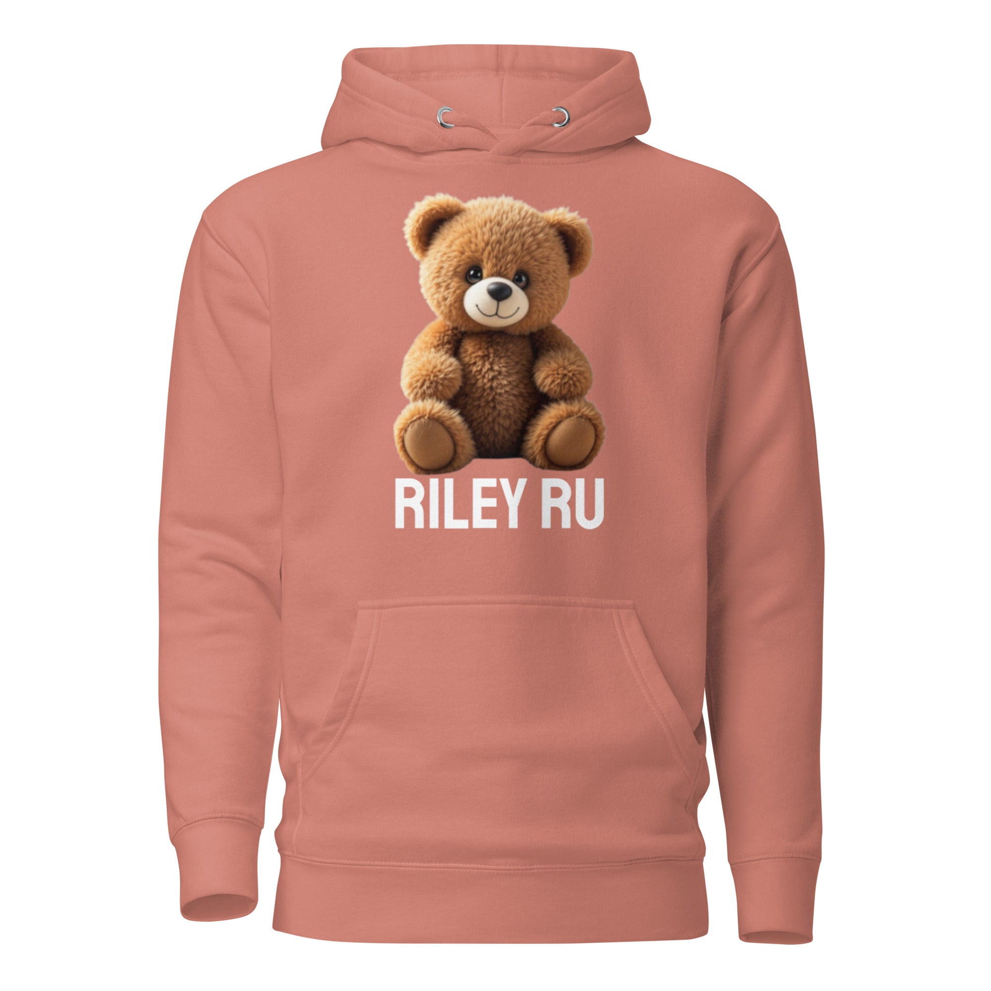 RILEY RU Teddy Logo Unisex Hoodie