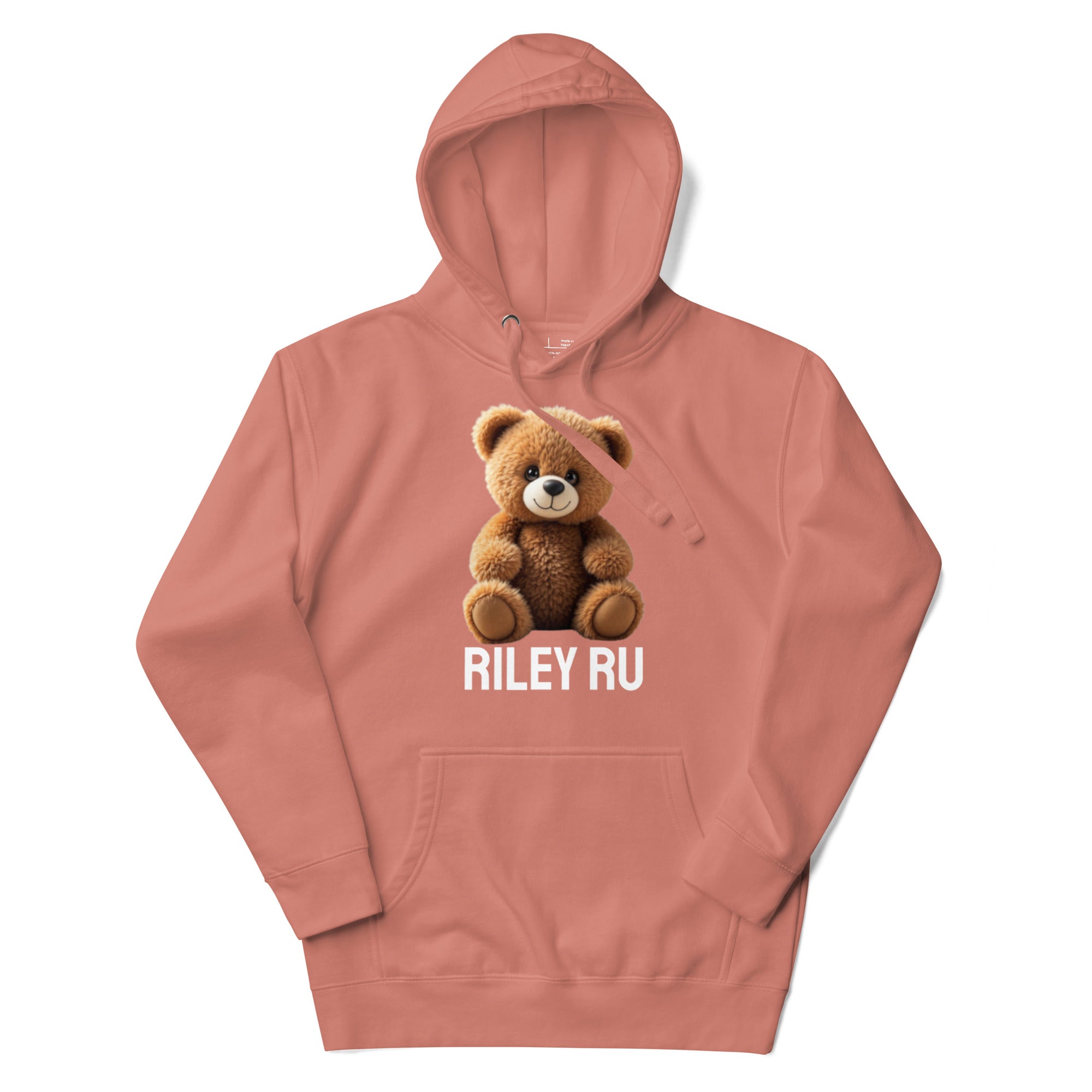 RILEY RU Teddy Logo Unisex Hoodie
