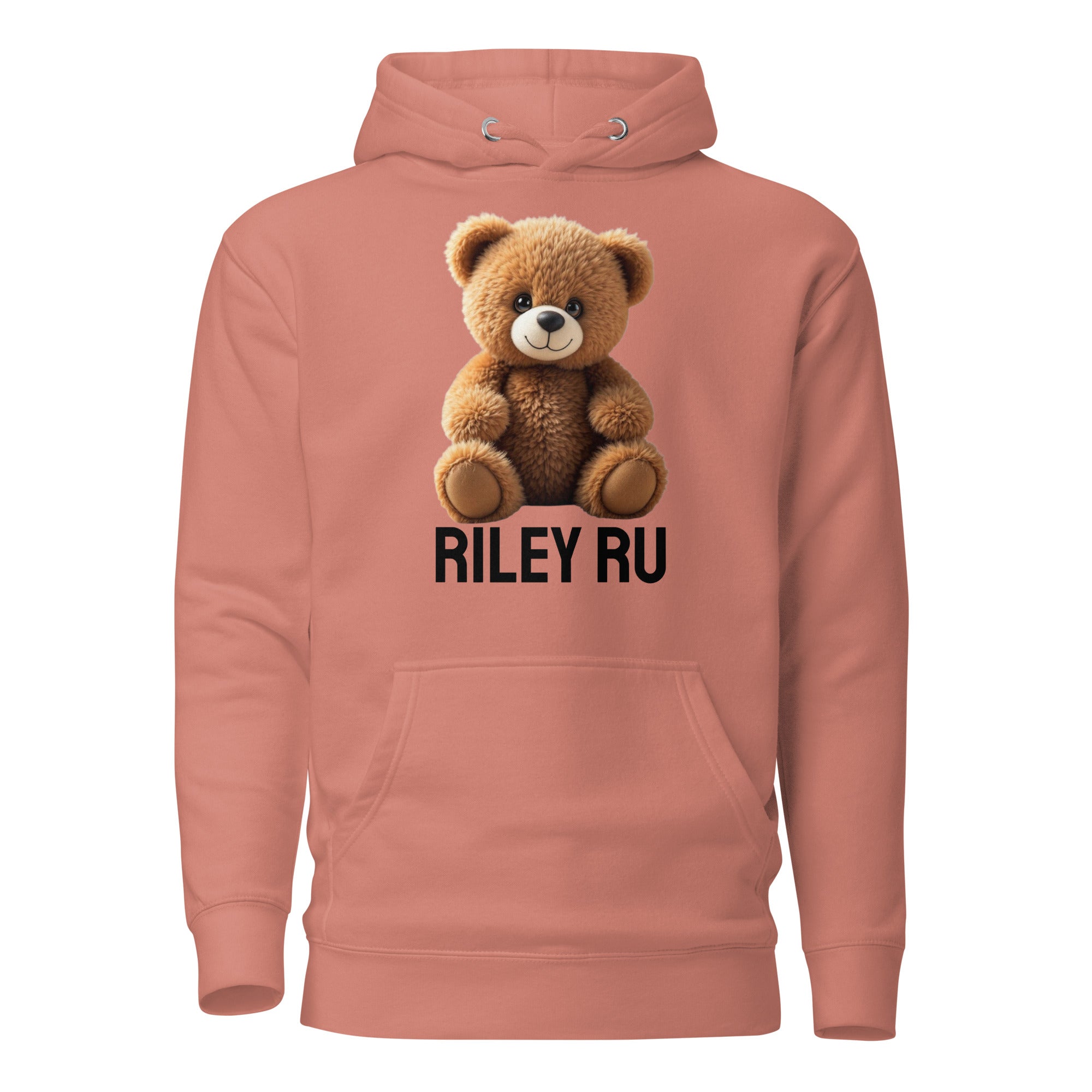 RILEY RU Teddy Logo Unisex Hoodie