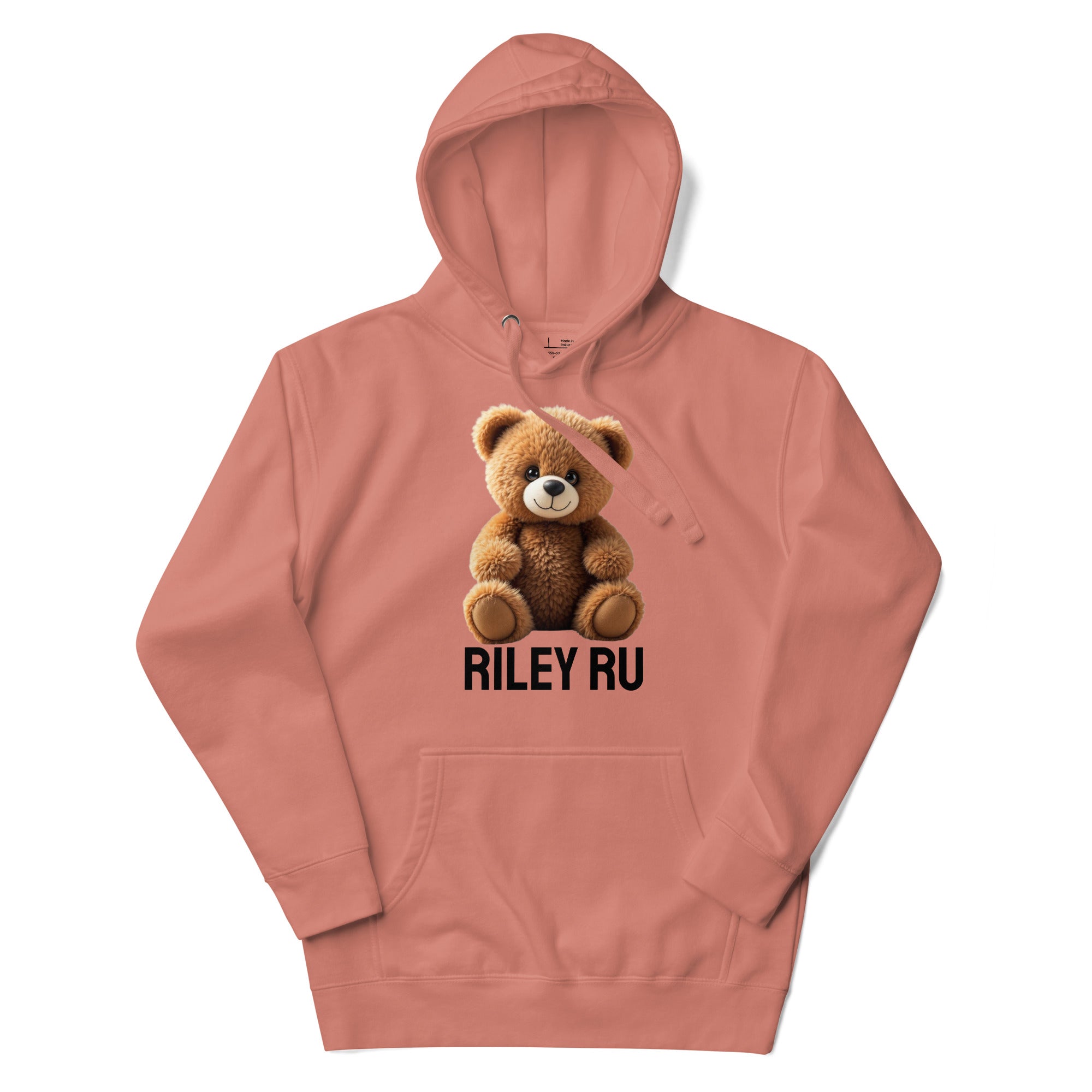 RILEY RU Teddy Logo Unisex Hoodie