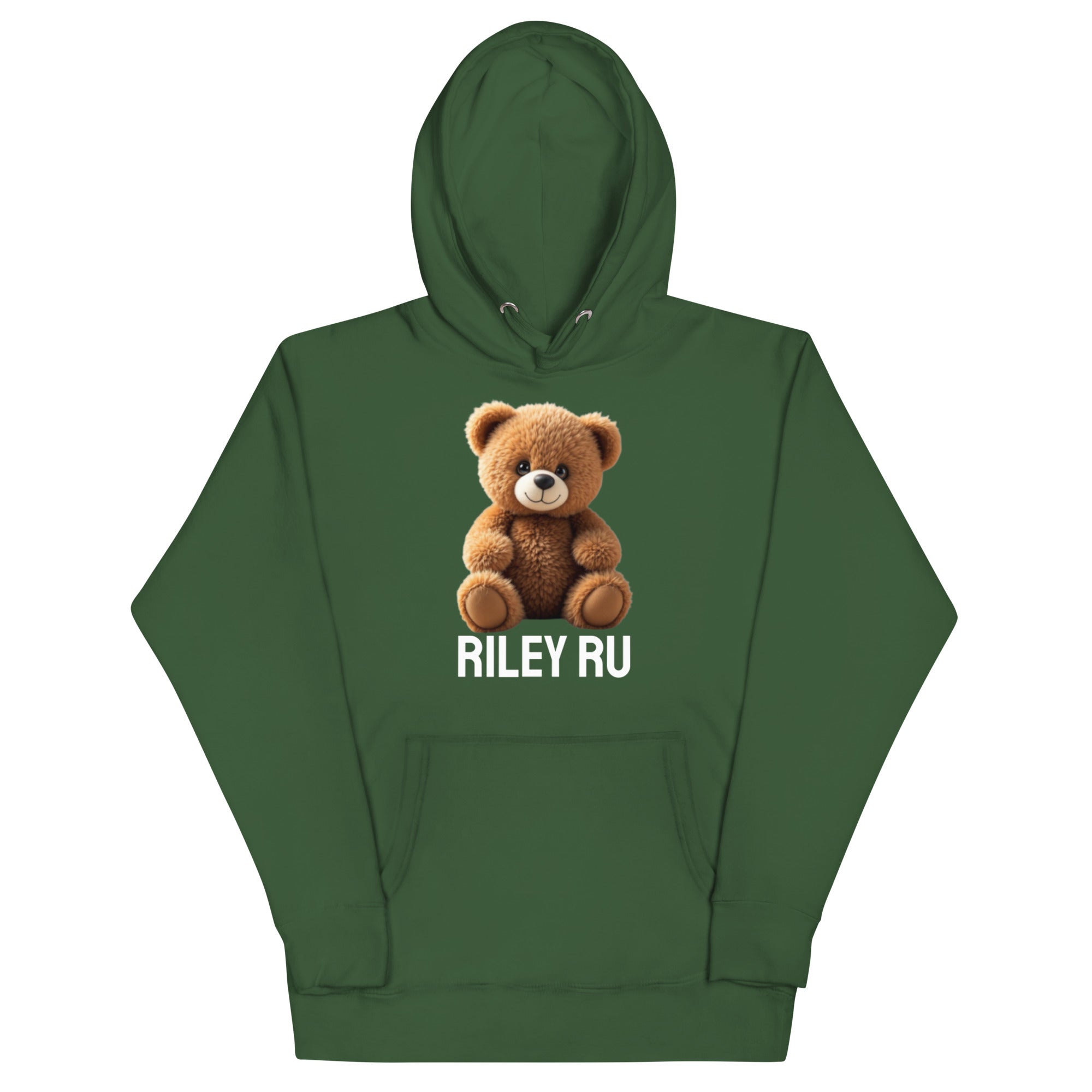 RILEY RU Teddy Logo Unisex Hoodie