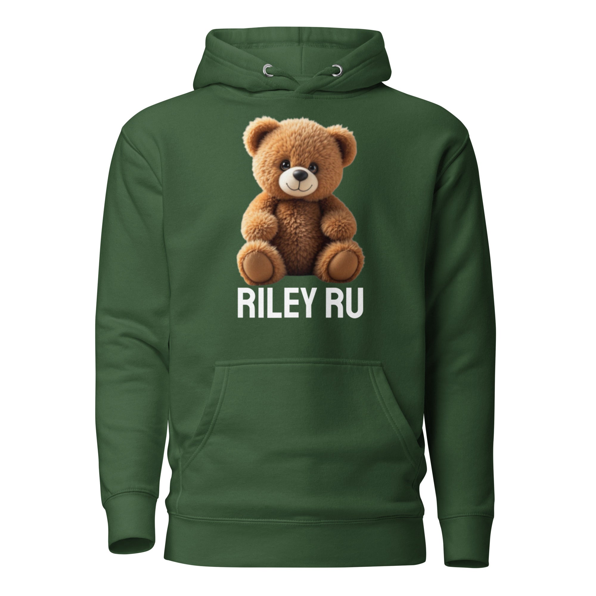 RILEY RU Teddy Logo Unisex Hoodie