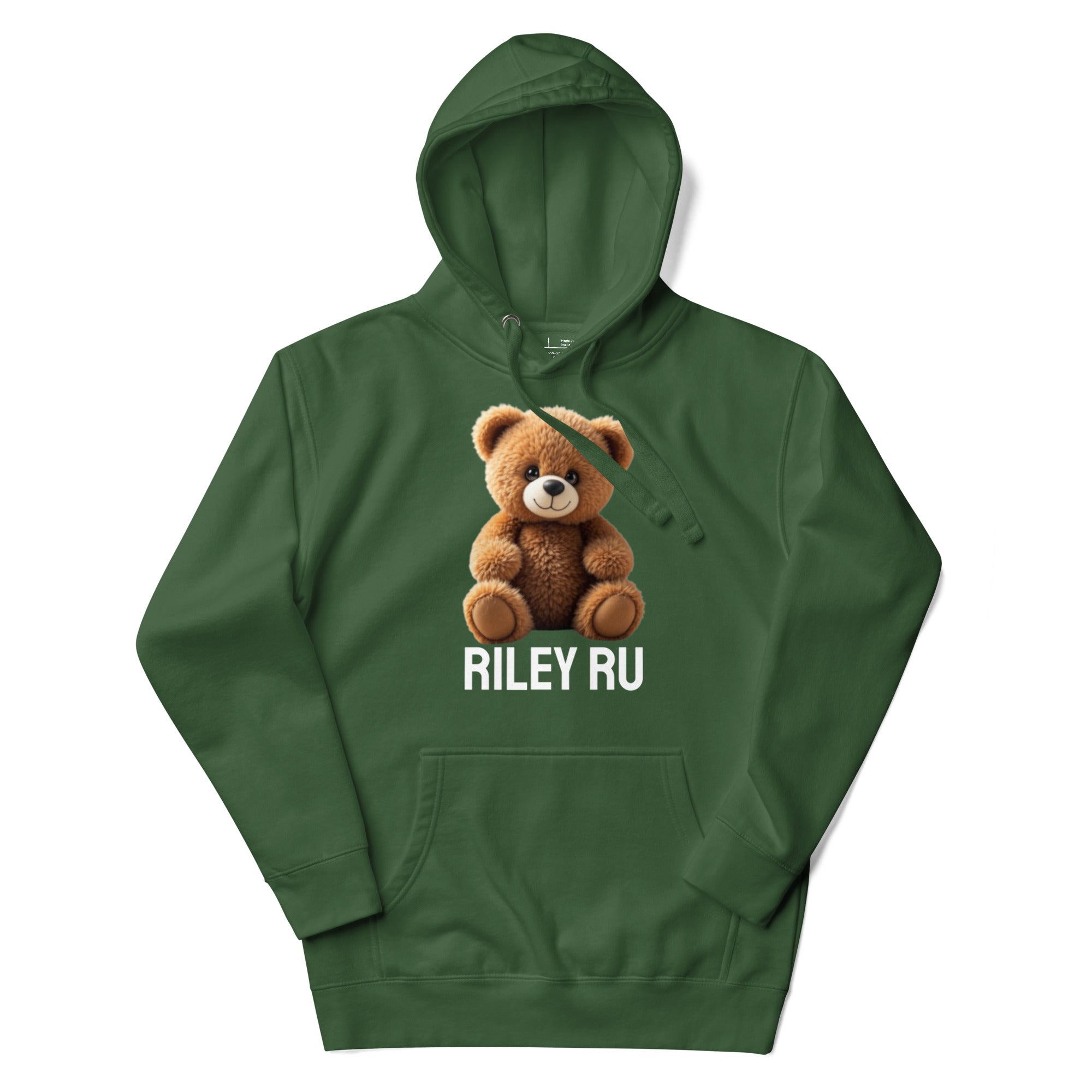 RILEY RU Teddy Logo Unisex Hoodie